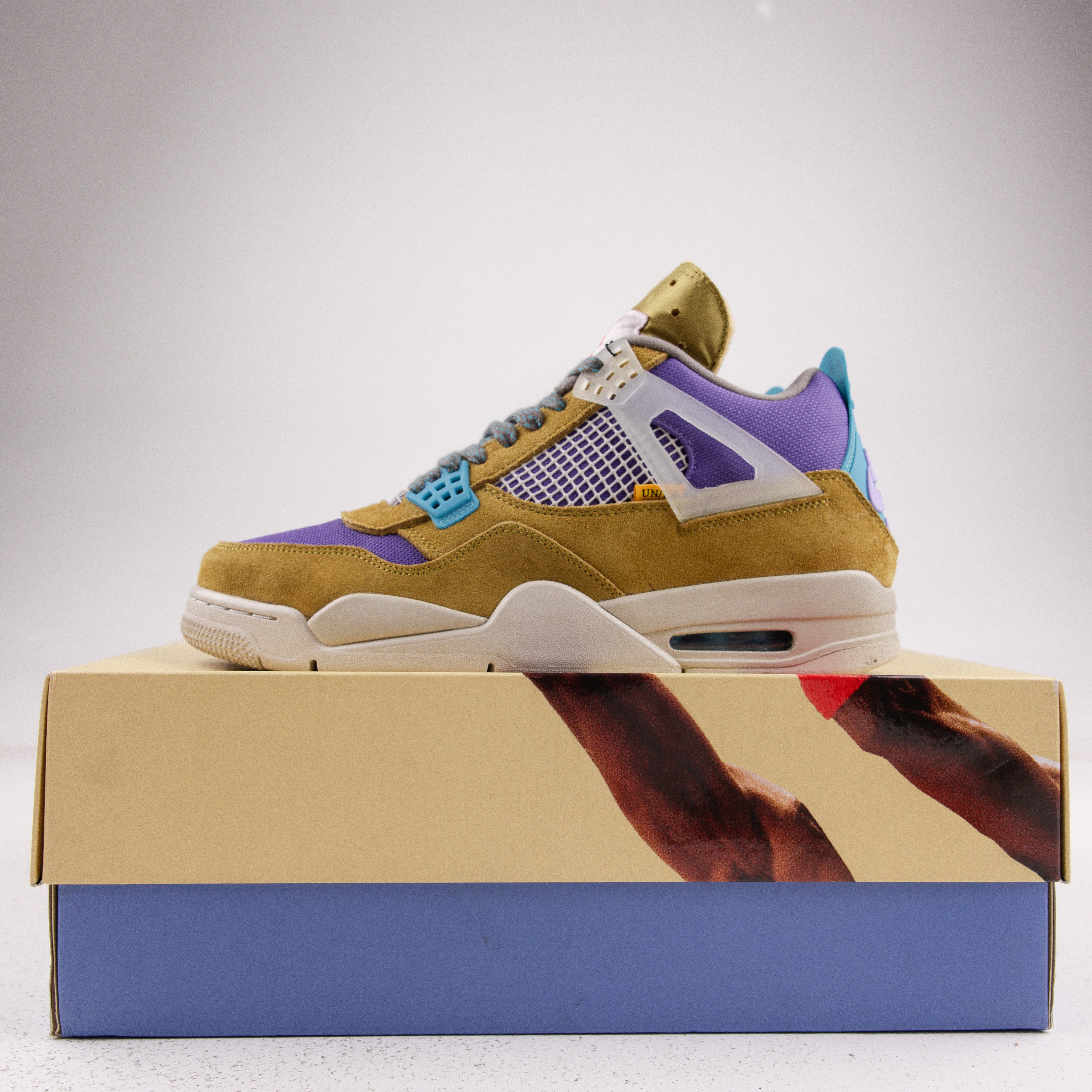Jordan 4 Retro SP 30th Anniversary Union Desert Moss - Used - 1635