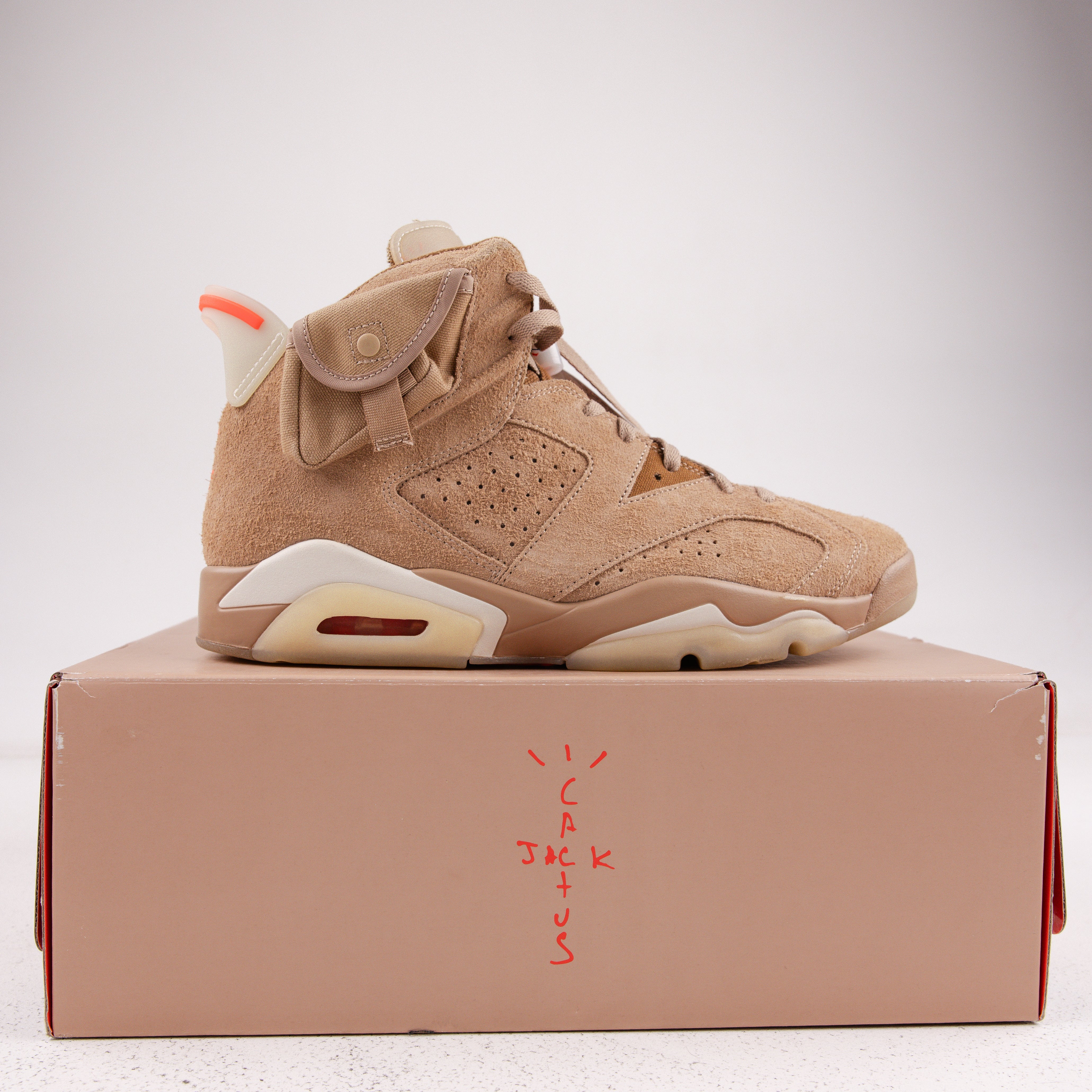 Jordan 6 Retro Travis Scott British Khaki - Used - 3648