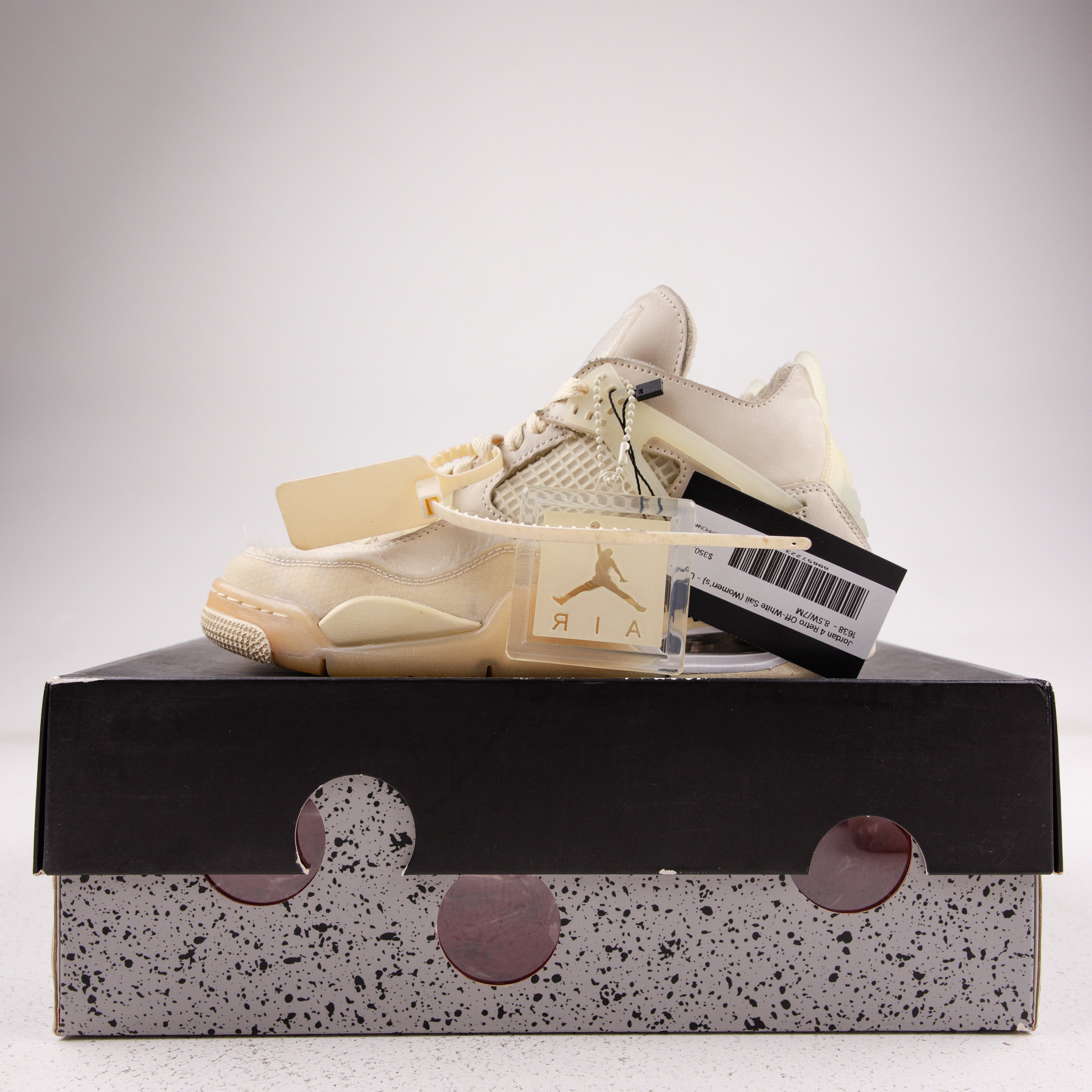 Jordan 4 Retro Off-White Sail (Women's) - Used - 1638
