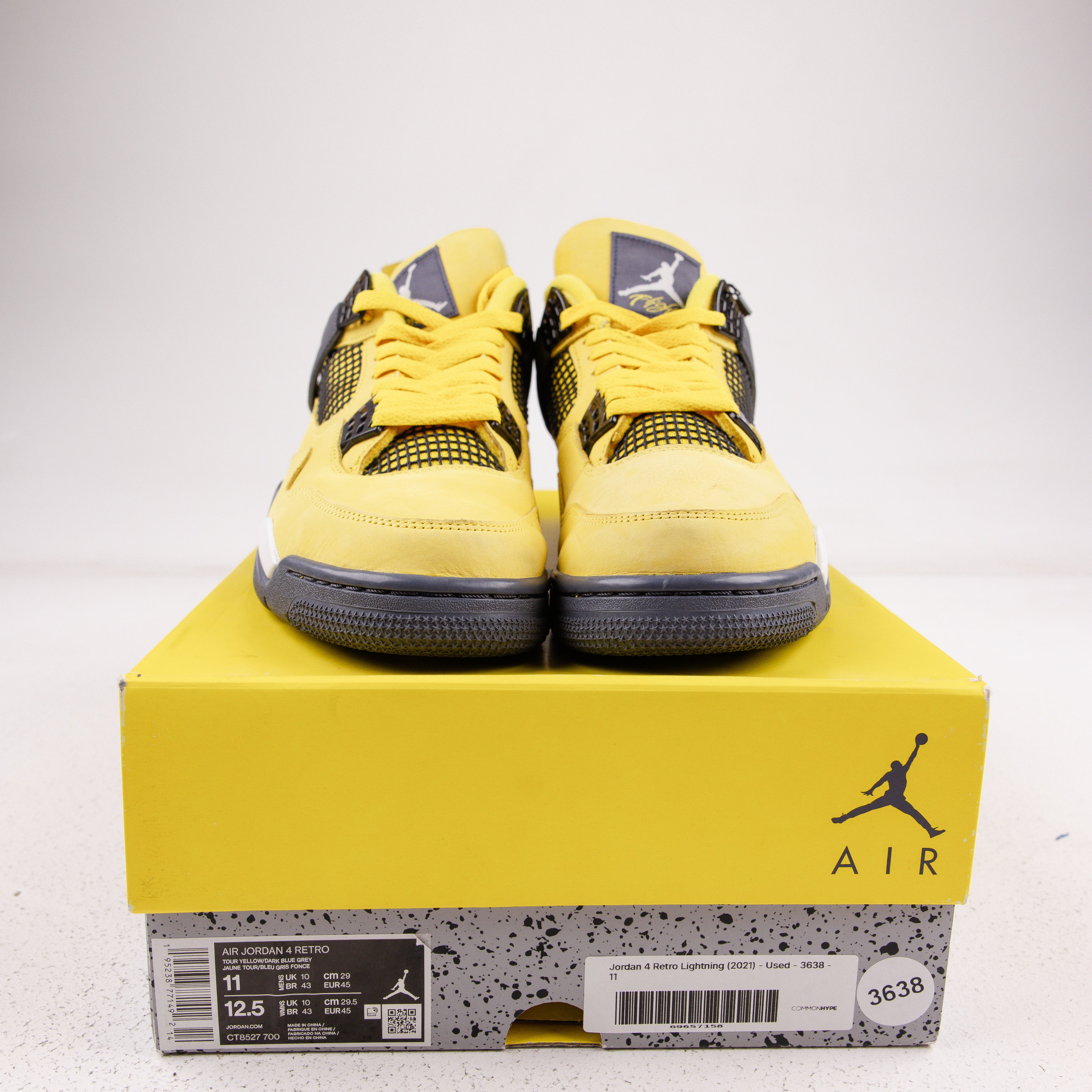 Jordan 4 Retro Lightning (2021) - Used - 3638