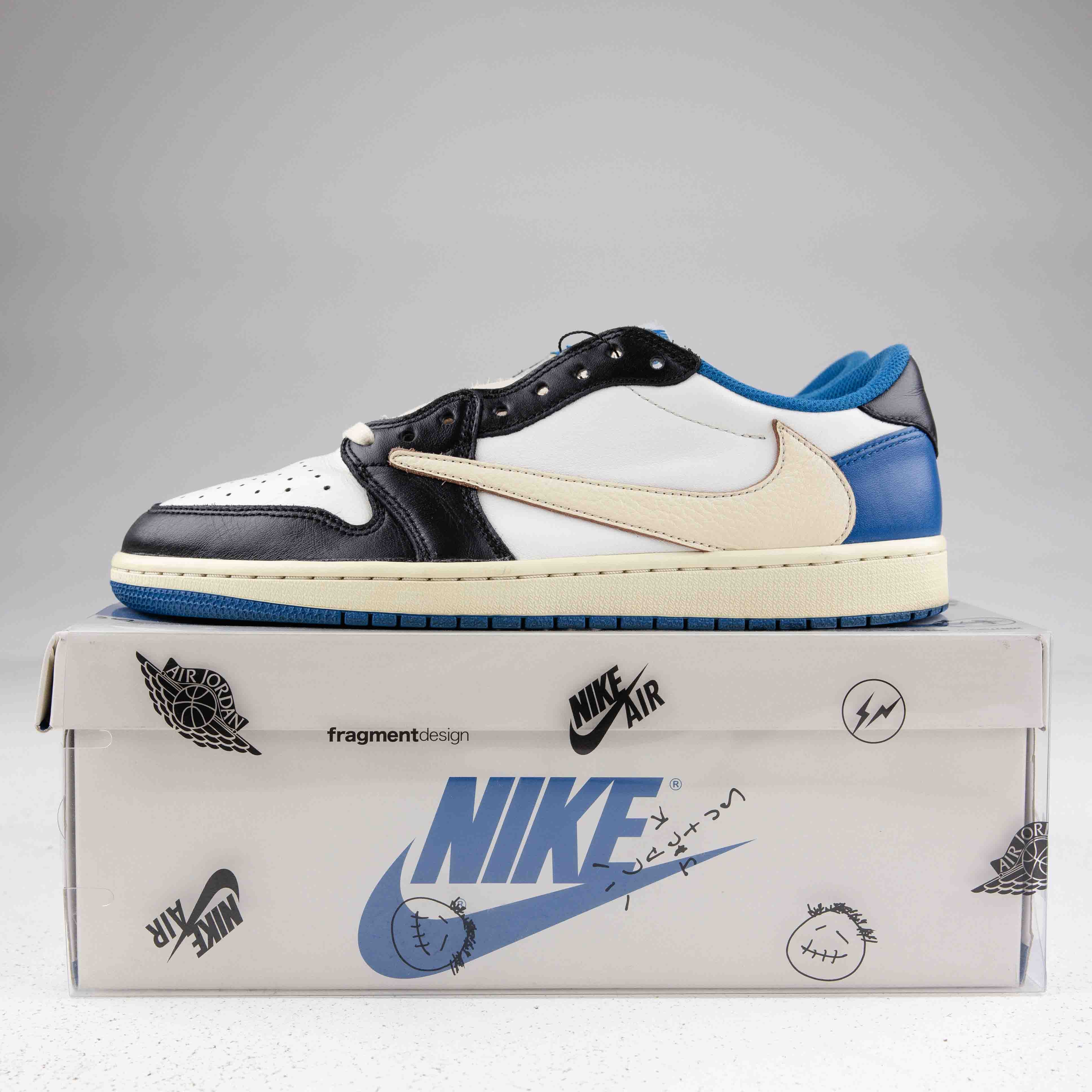 Jordan 1 Retro Low OG SP Fragment x Travis Scott - Used  - 3535