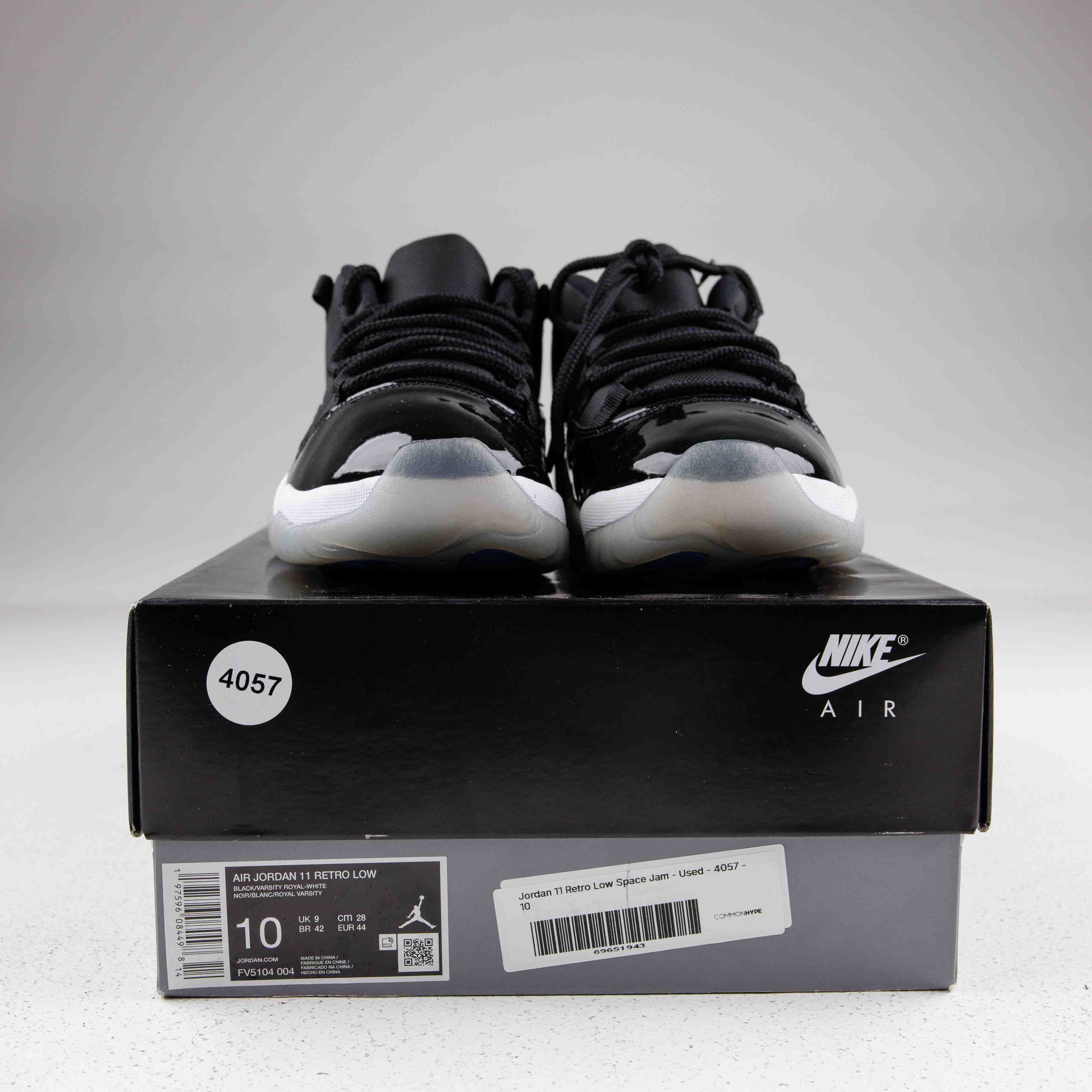 Jordan 11 Retro Low Space Jam - Used - 4057