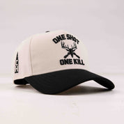 Common Hype One Shot One Kill Snapback Hat Cream - Common Hype