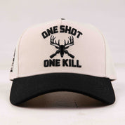 Common Hype One Shot One Kill Snapback Hat Cream - Common Hype