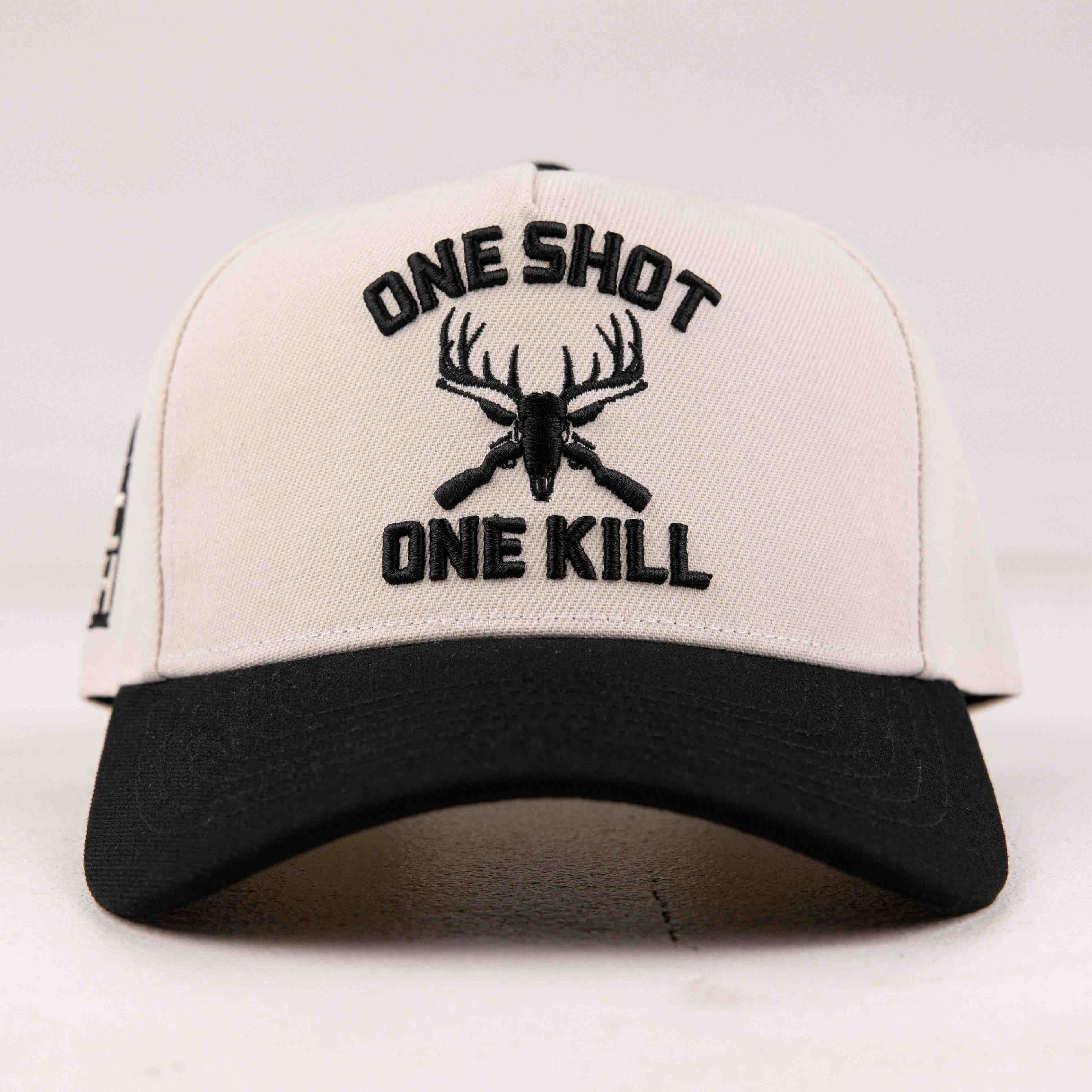 Common Hype One Shot One Kill Snapback Hat Cream - Common Hype