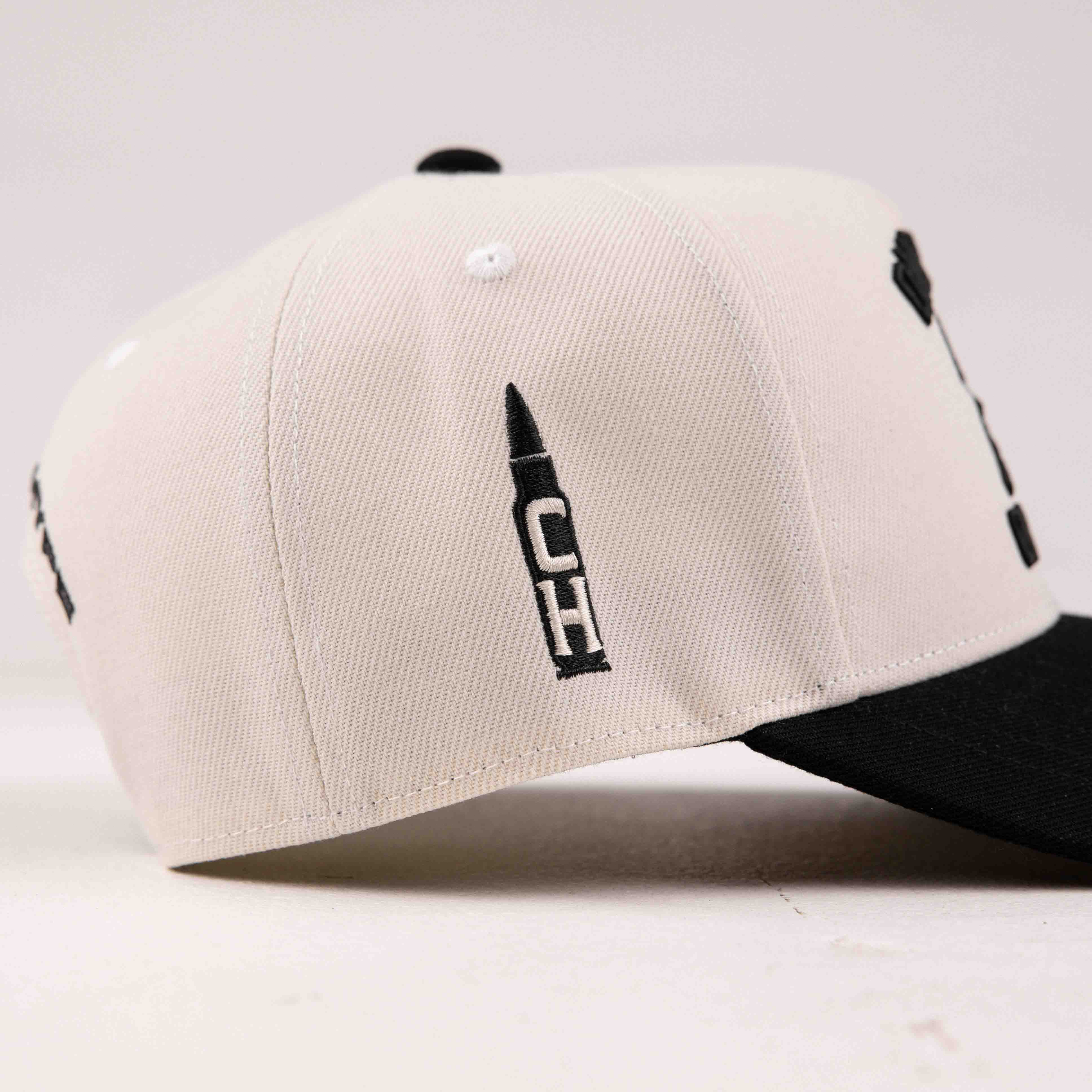 Common Hype One Shot One Kill Snapback Hat Cream - Common Hype