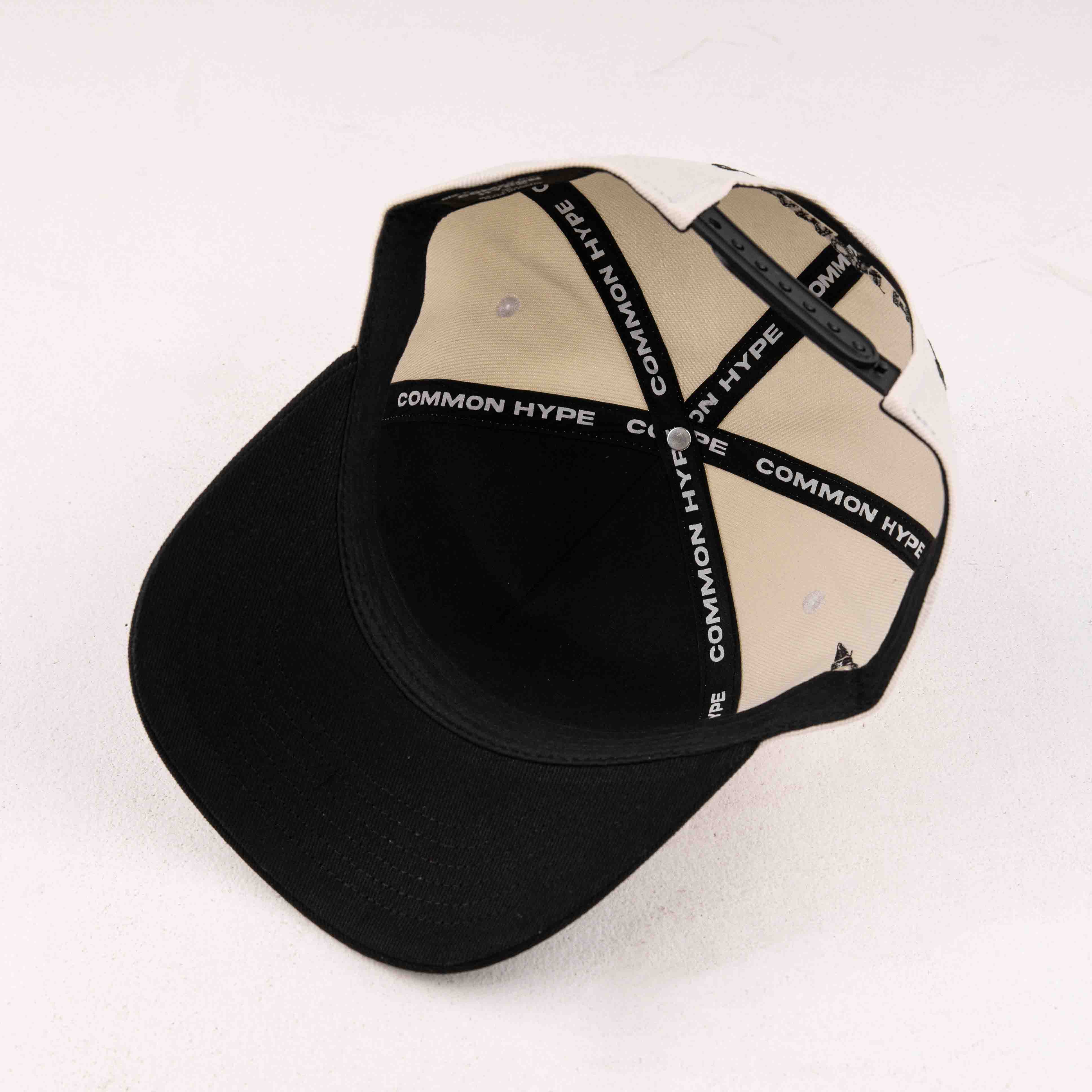 Common Hype One Shot One Kill Snapback Hat Cream - Common Hype