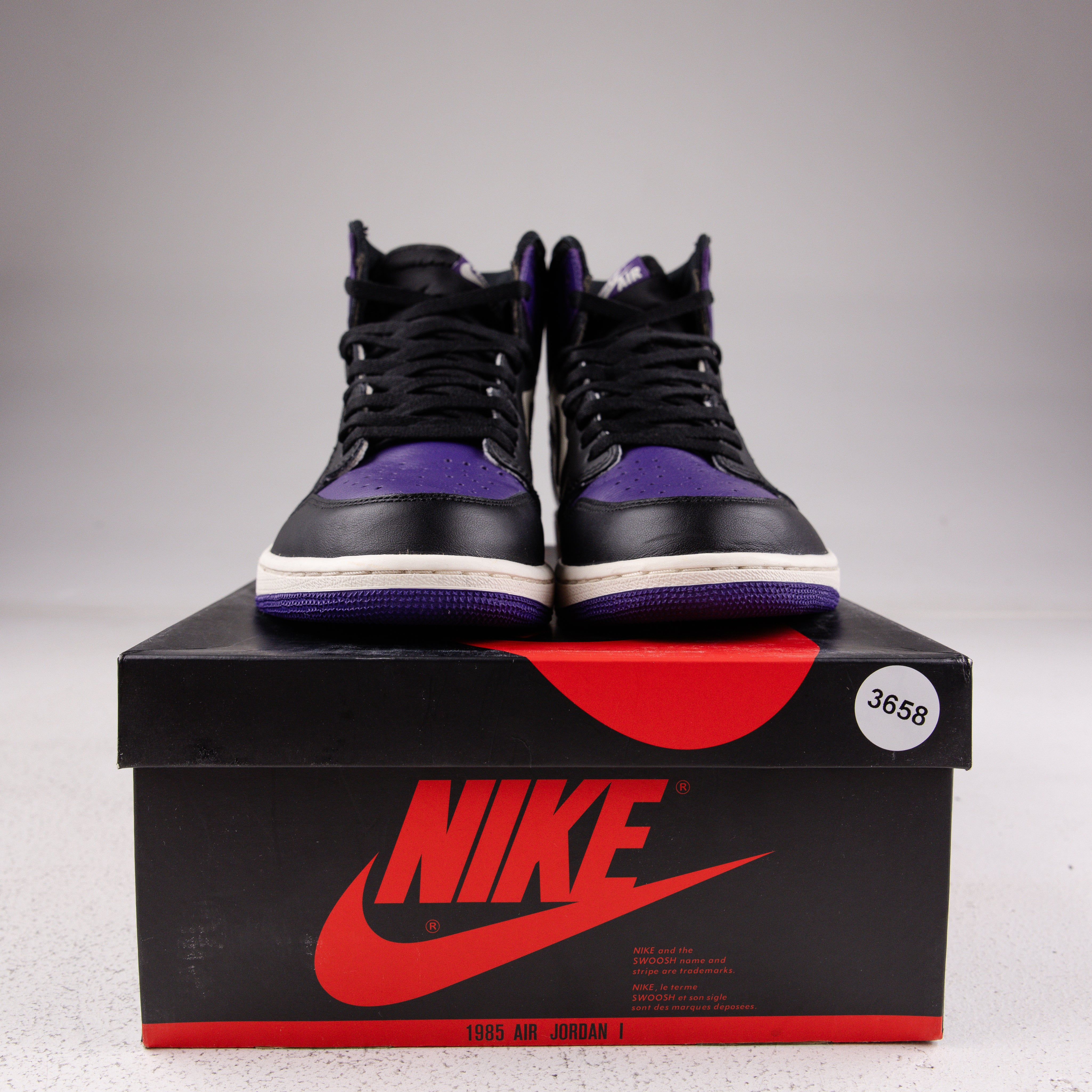 Jordan 1 Retro High Court Purple - Used - 3658