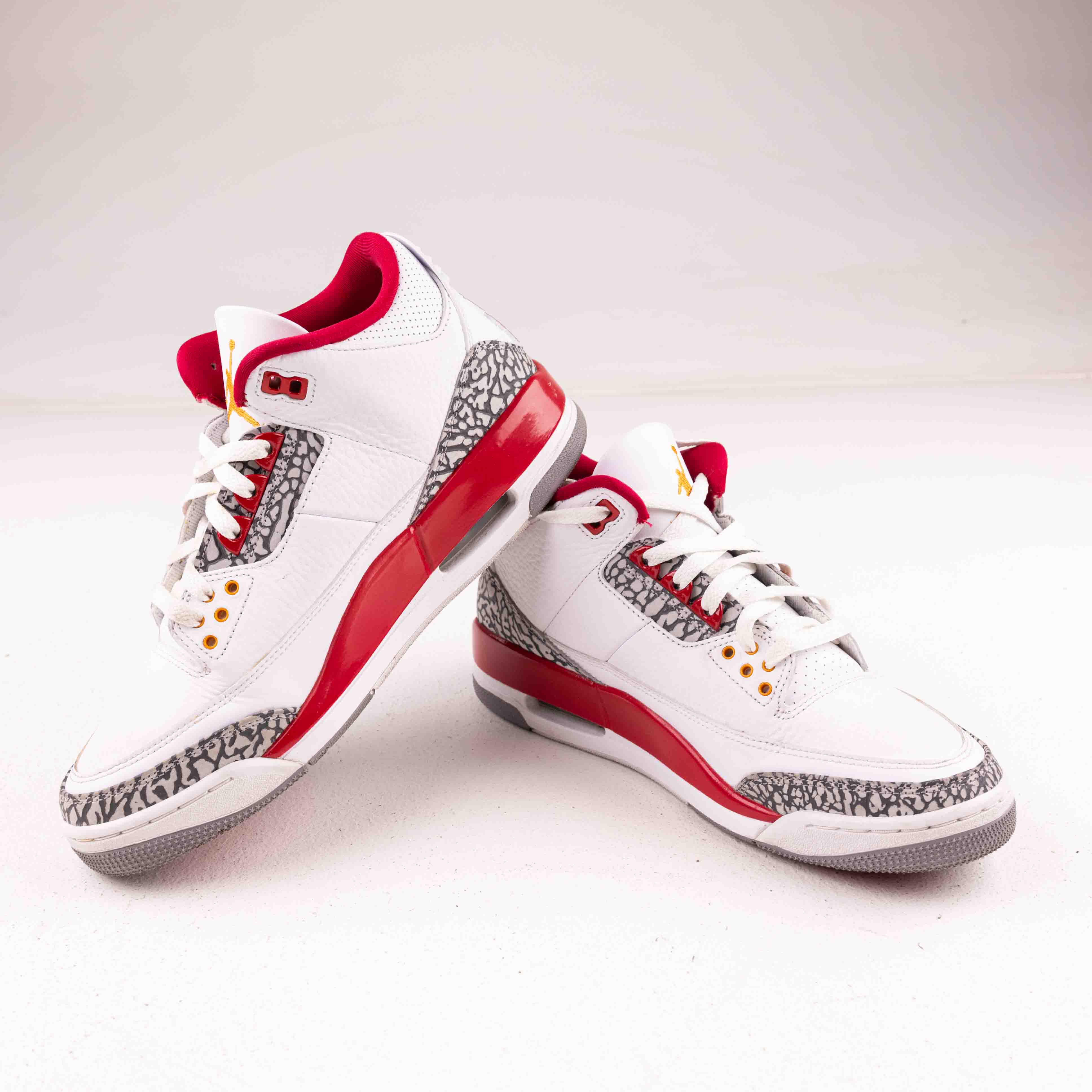 Jordan 3 Retro Cardinal Red - Used - 3507 - Common Hype