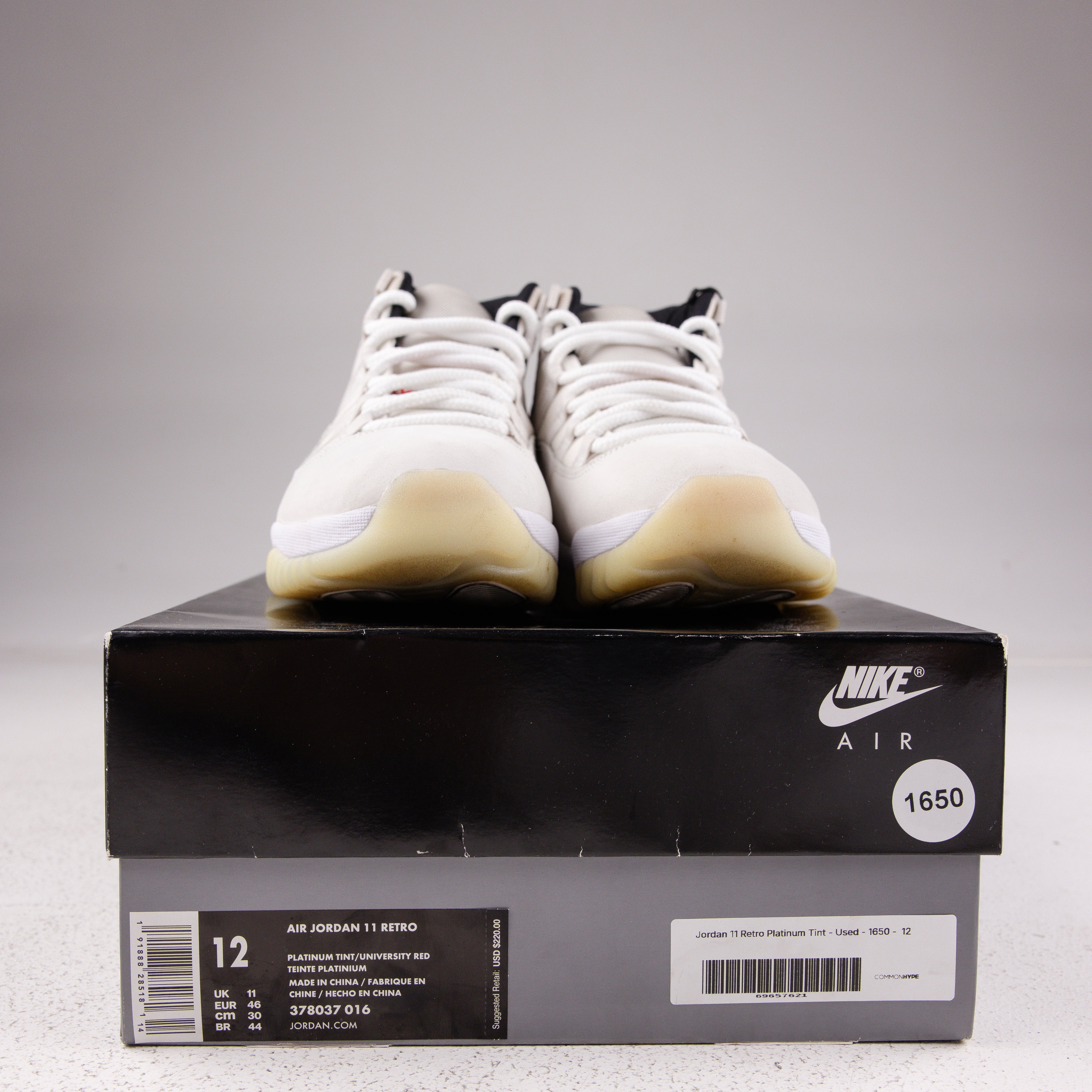 Jordan 11 Retro Platinum Tint - Used - 1650