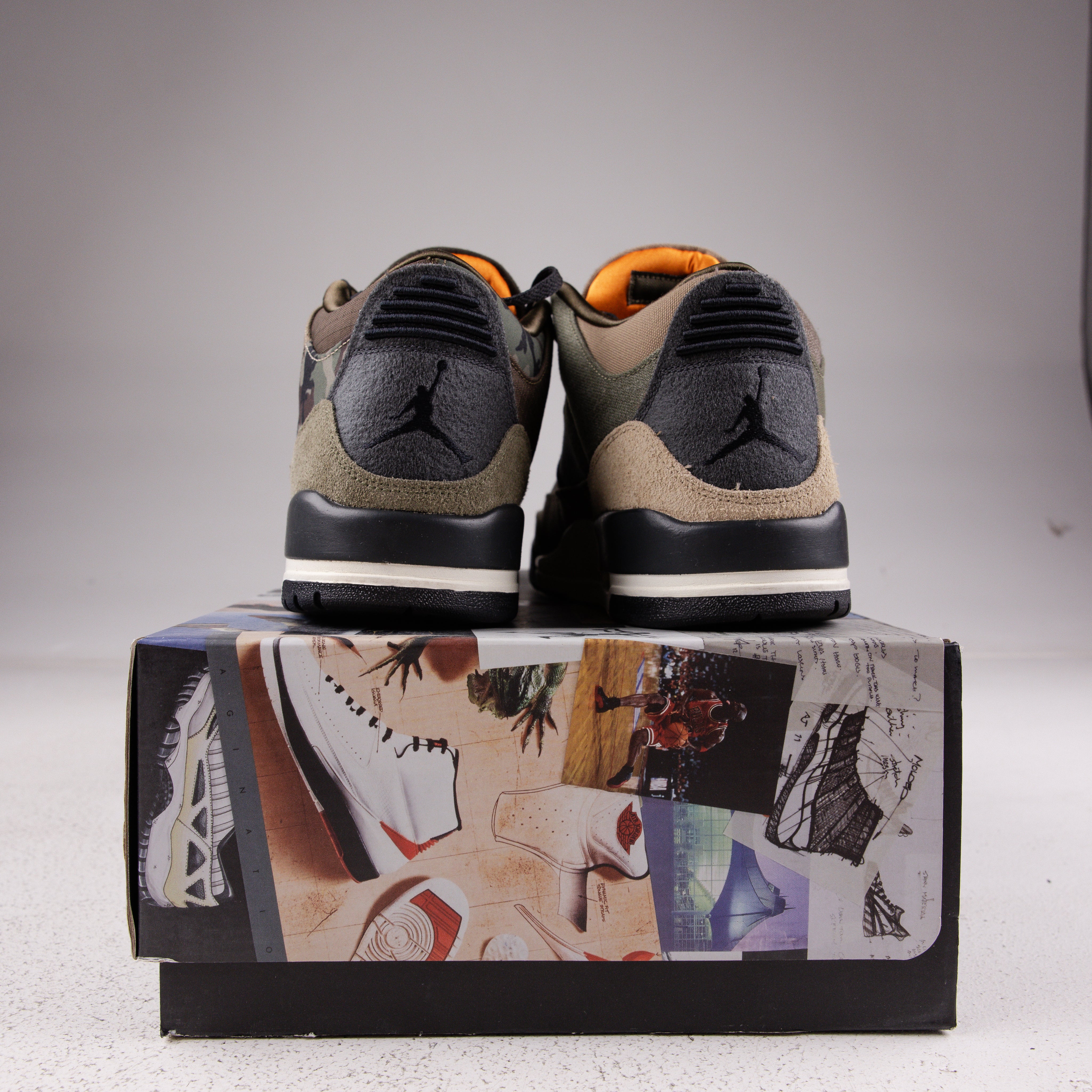 Jordan 3 Retro Patchwork Camo - Used - 3659