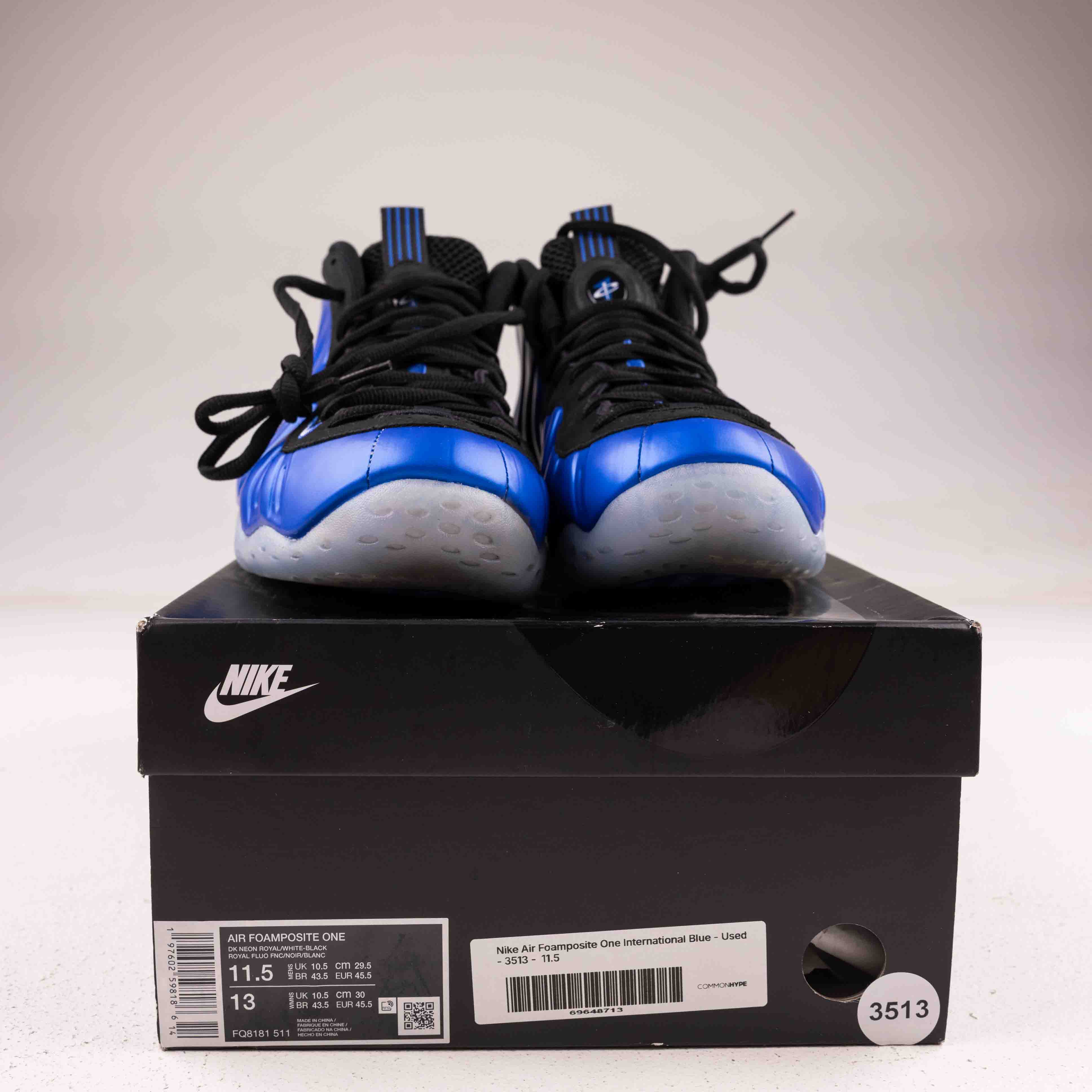 Nike Air Foamposite One International Blue - Used - 3513 - Common Hype