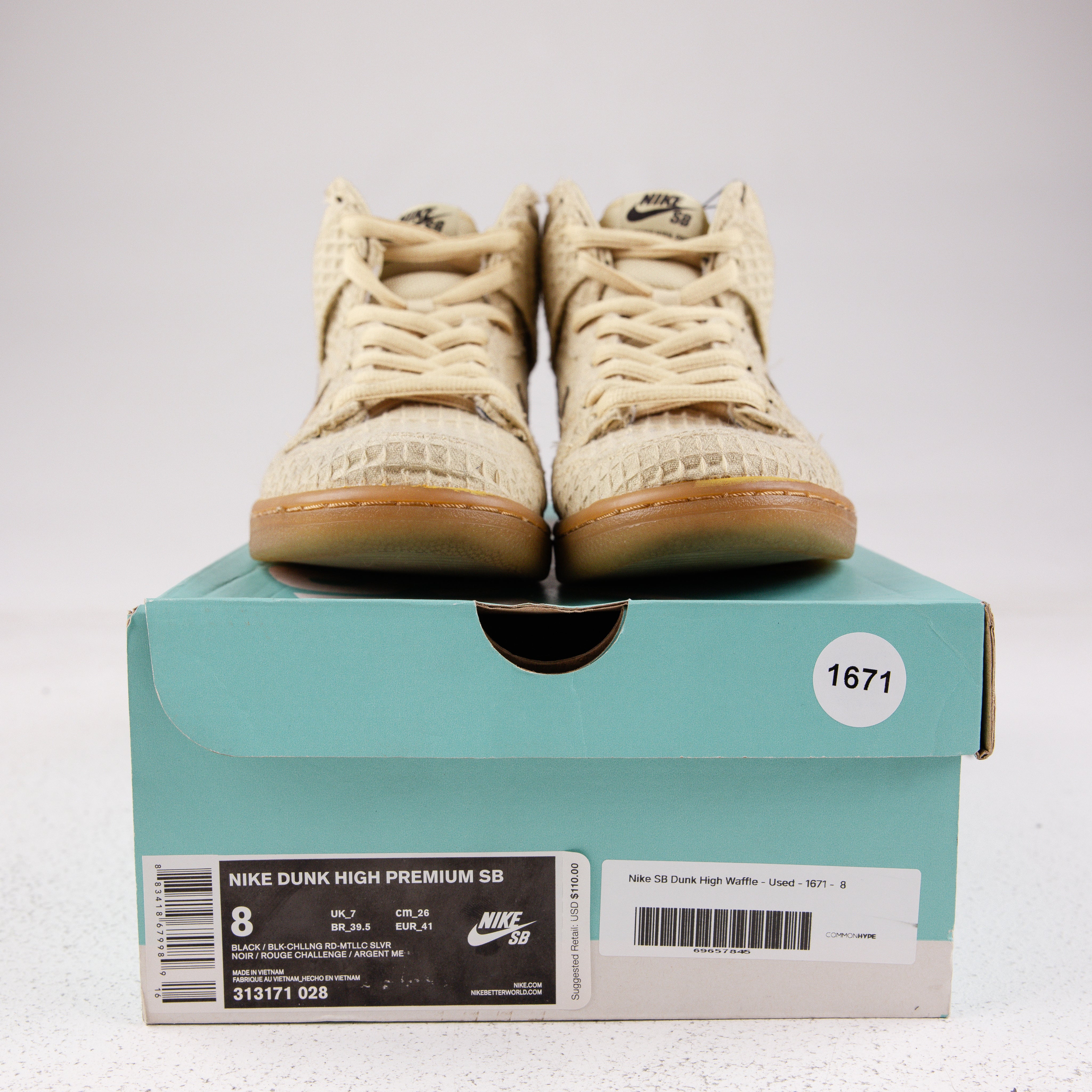 Nike SB Dunk High Waffle - Used - 1671