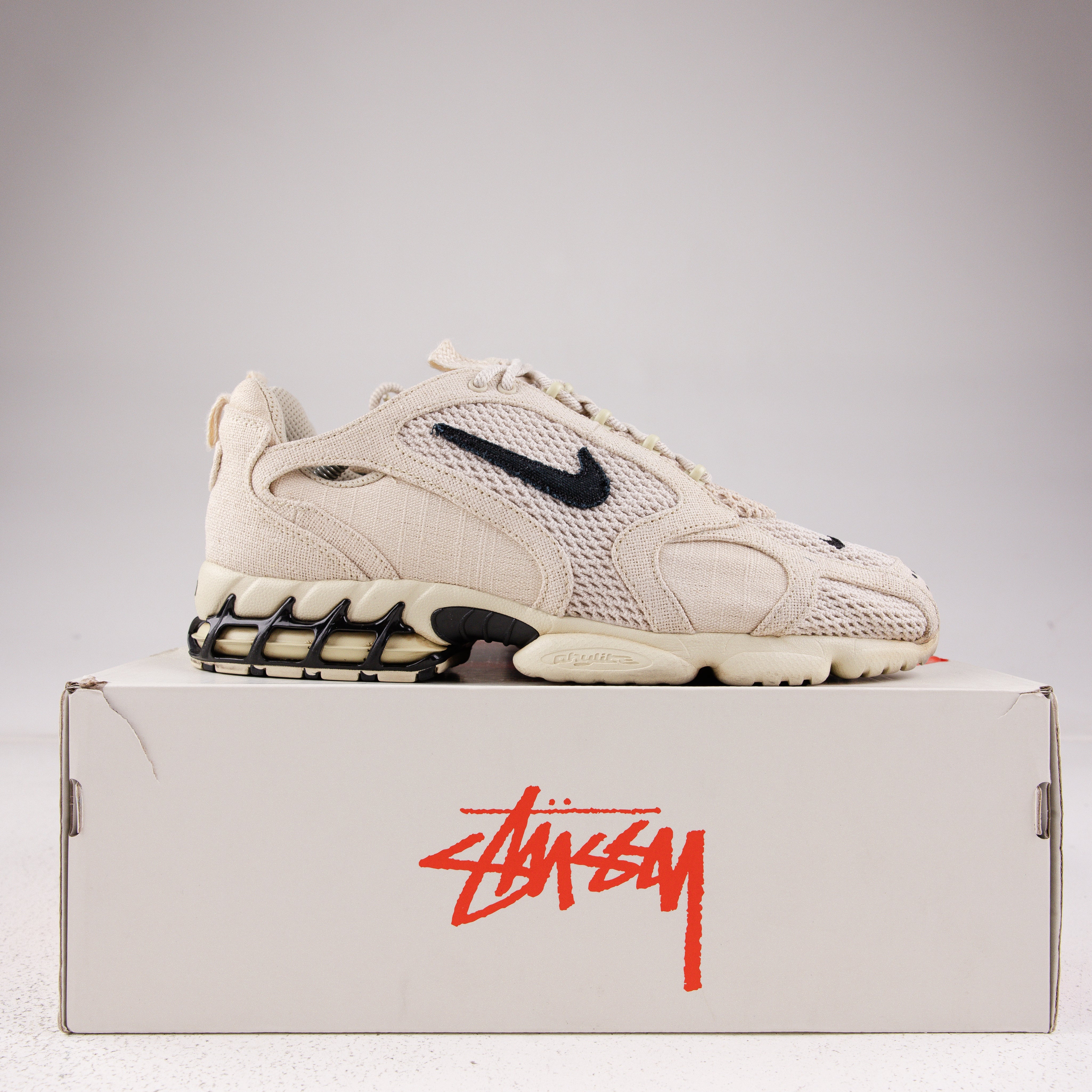 Nike Air Zoom Spiridon Cage 2 Stussy Fossil - Used - 1680