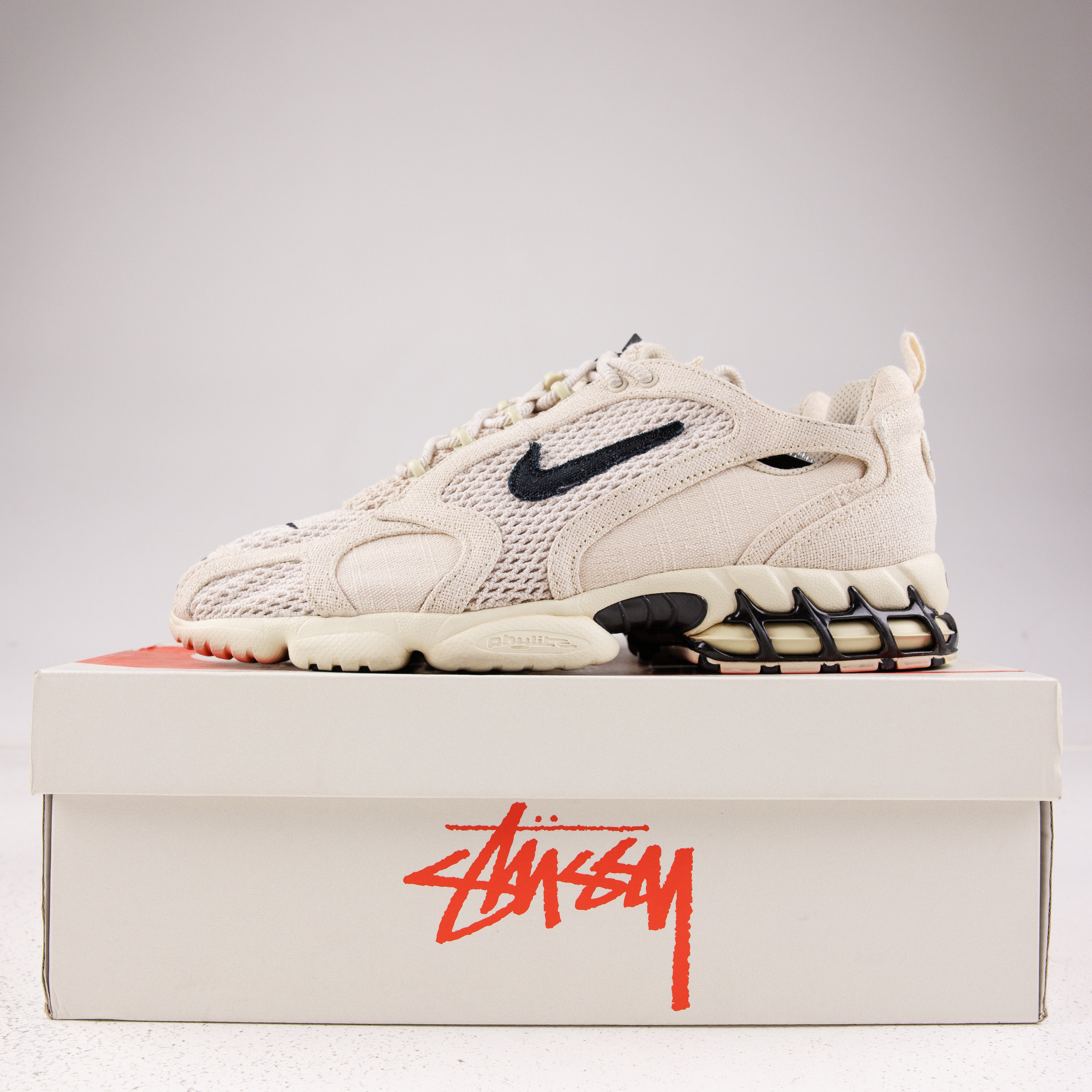 Nike Air Zoom Spiridon Cage 2 Stussy Fossil - Used - 1680