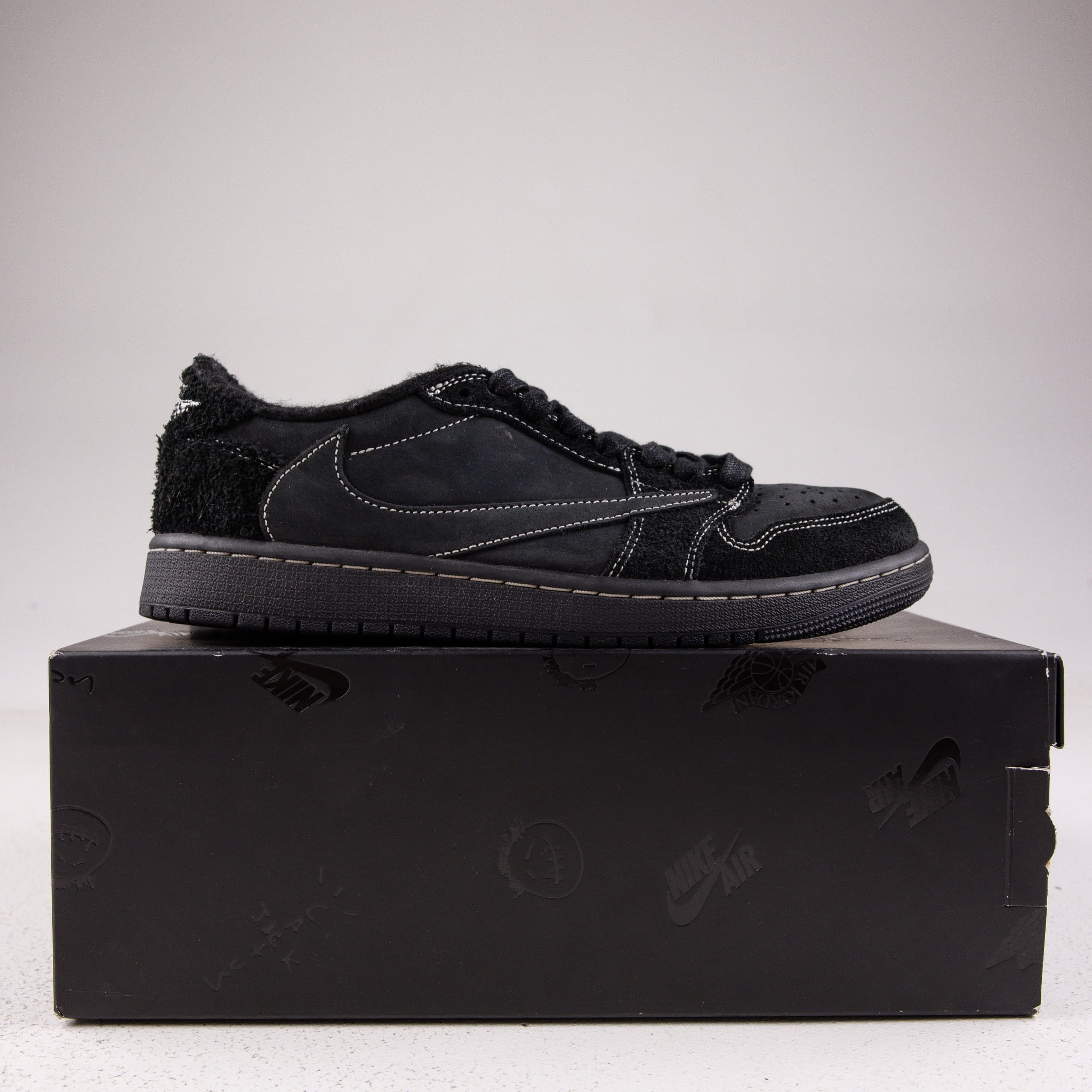 Jordan 1 Retro Low OG SP Travis Scott Black Phantom - Used - 1684