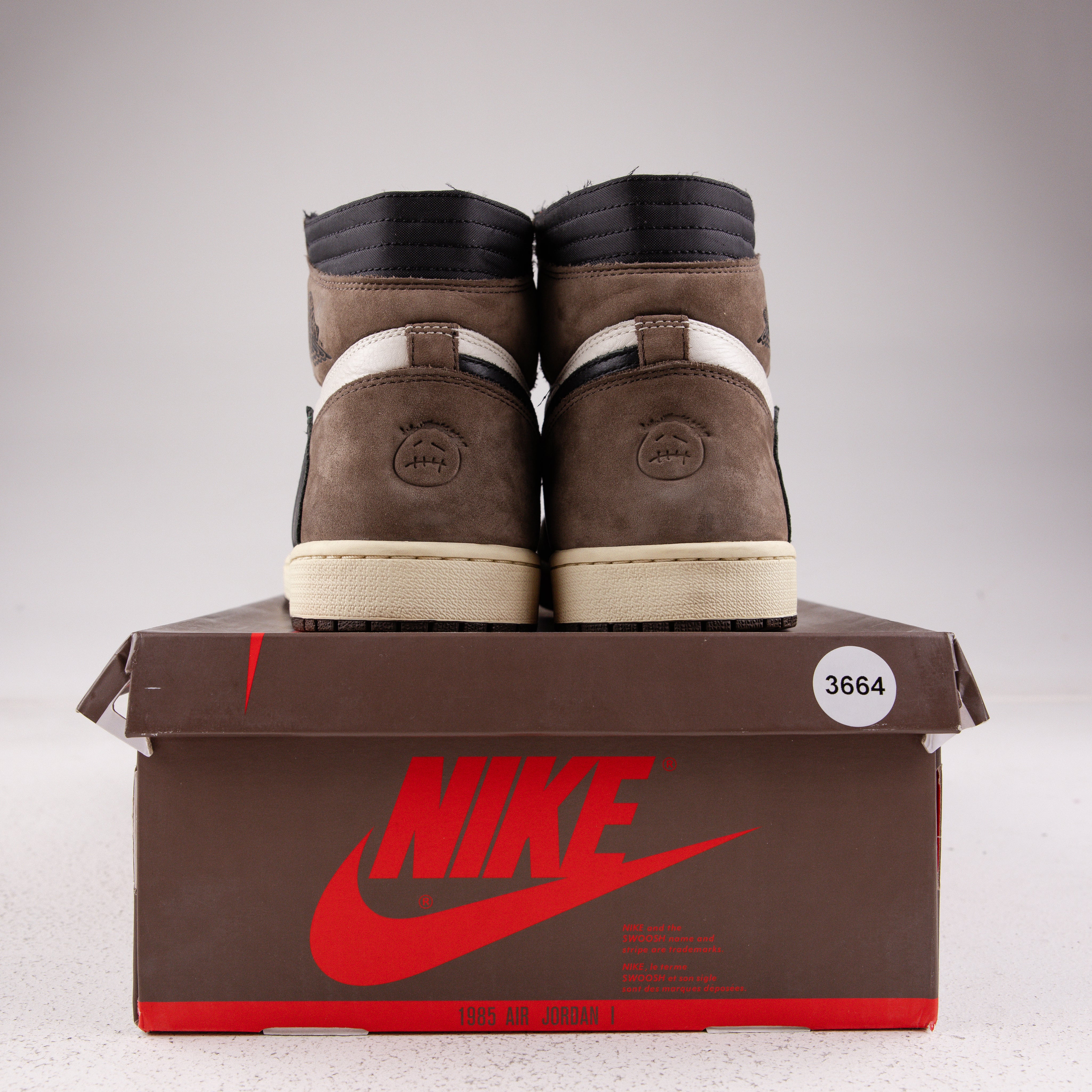 Jordan 1 Retro High OG SP Travis Scott Mocha - Used - 3664