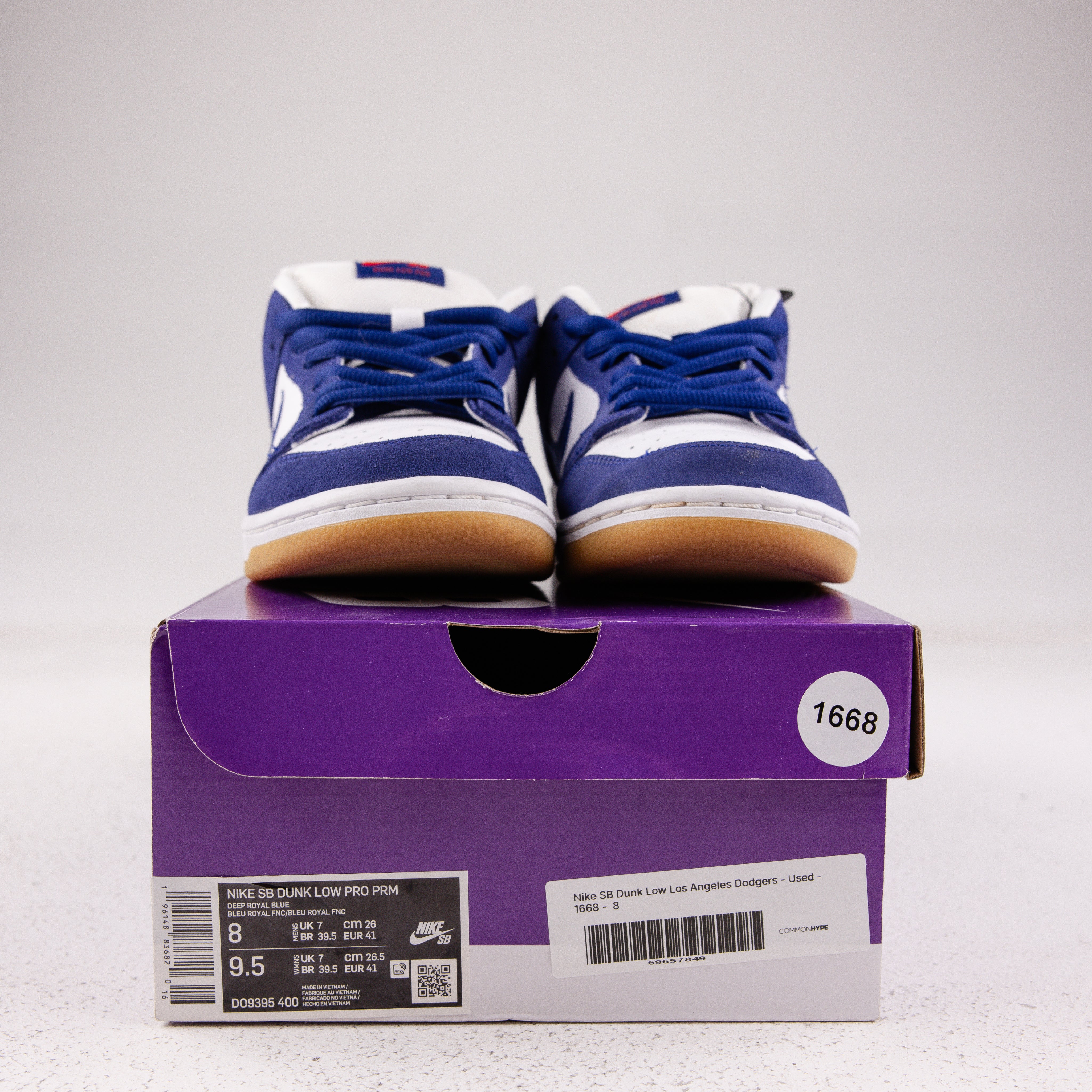 Nike SB Dunk Low Los Angeles Dodgers - Used - 1668