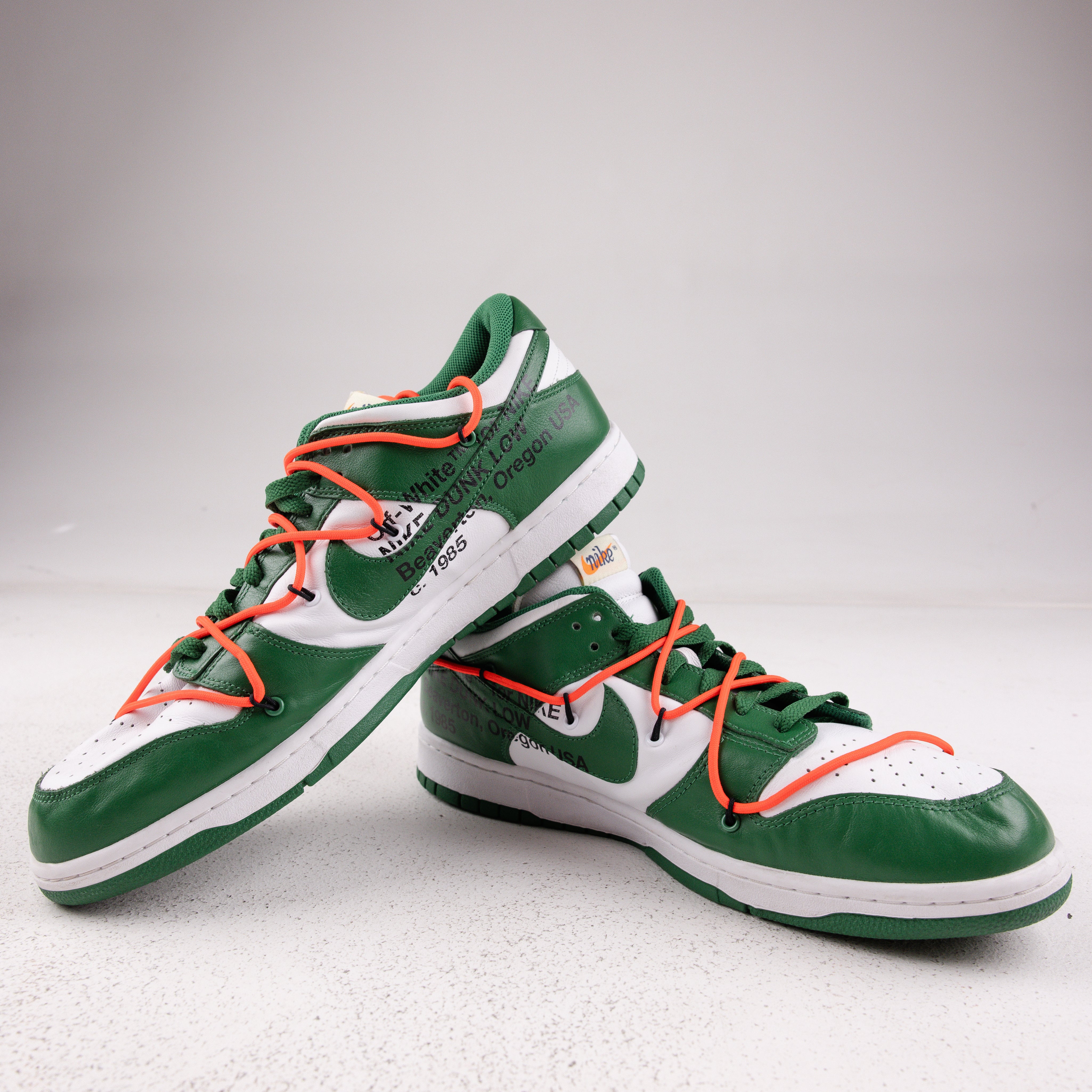 Nike Dunk Low Off-White Pine Green - Used - 1691