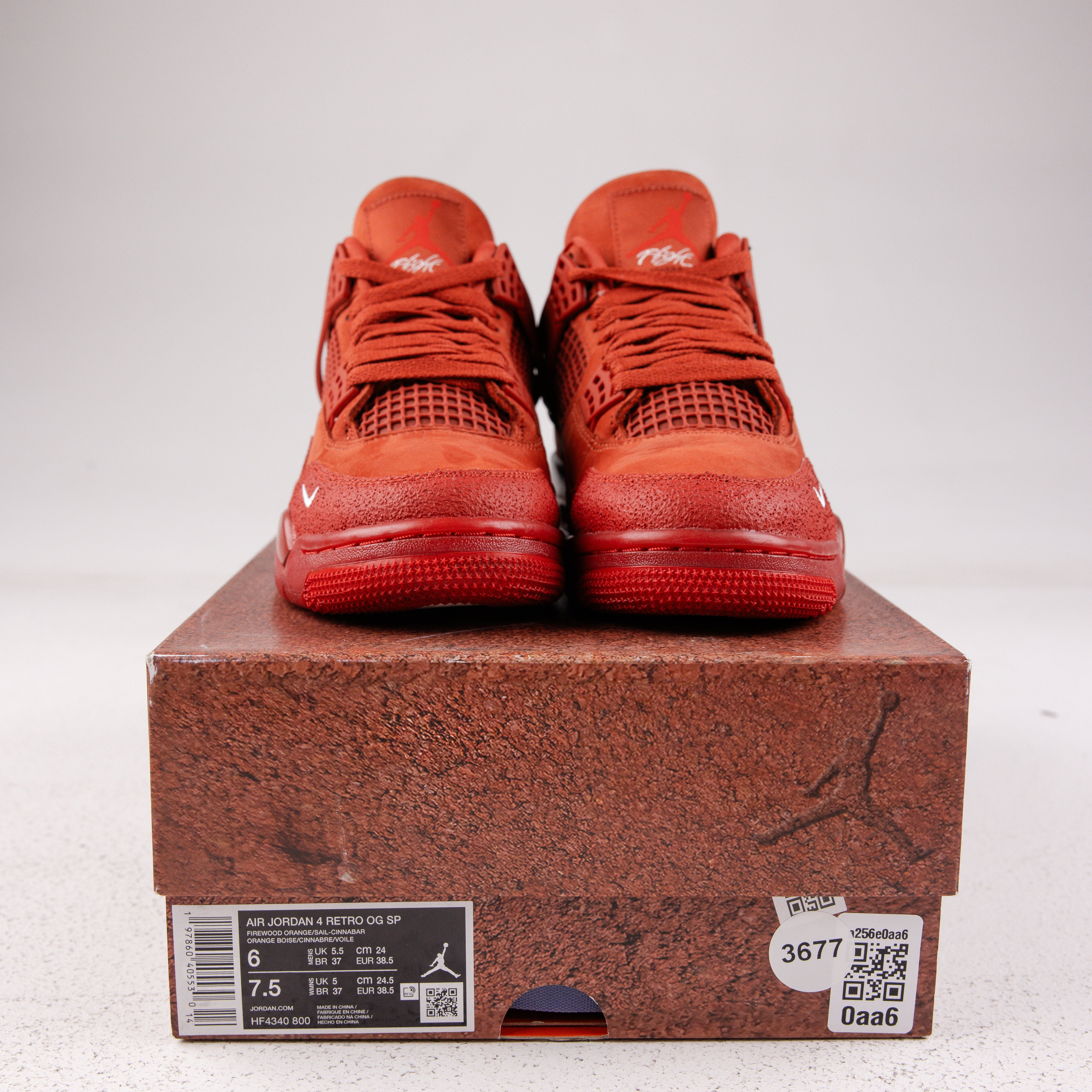 Air Jordan 4 Retro OG SP Nigel Sylvester Brick by Brick - Used - 3677