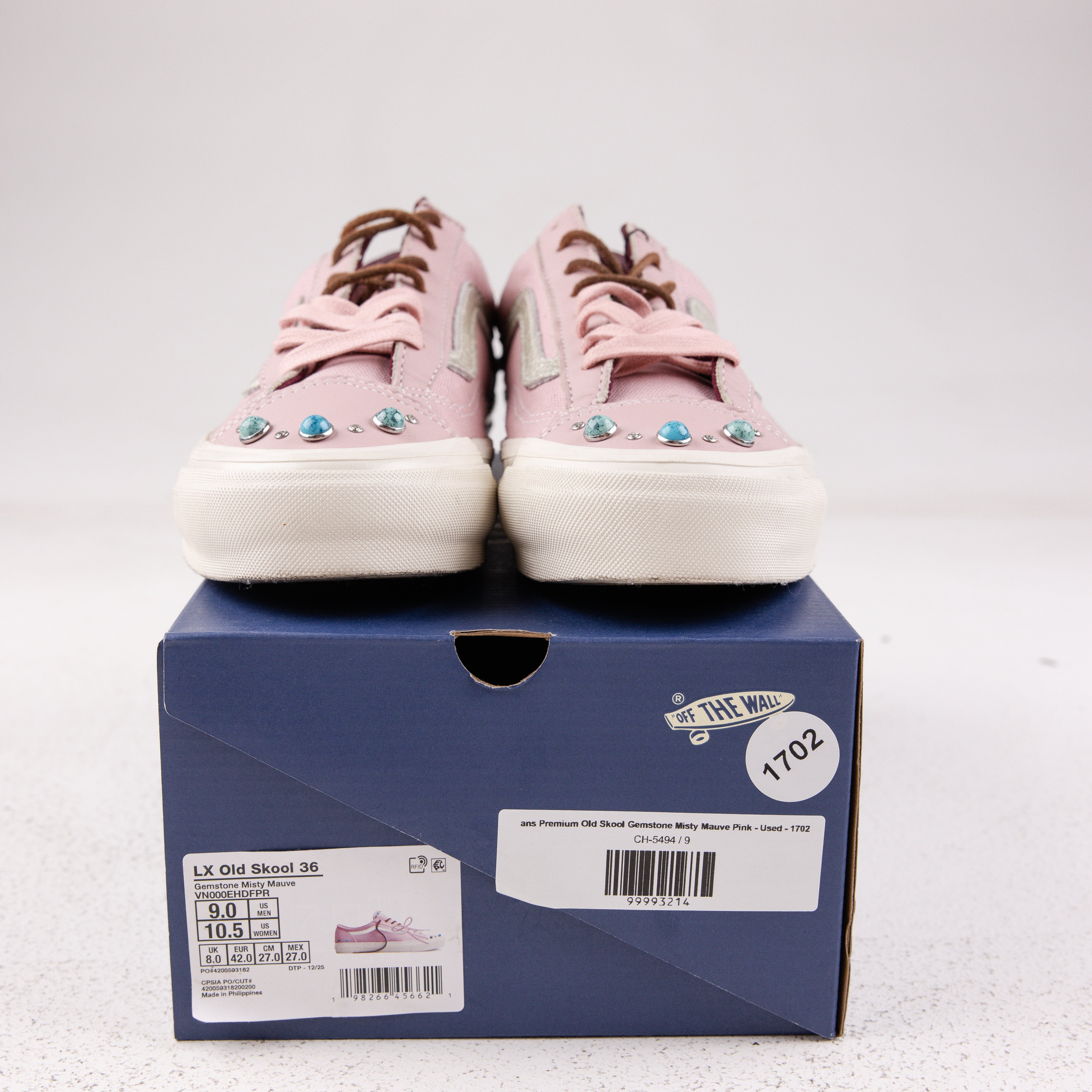 Vans Premium Old Skool Gemstone Misty Mauve Pink - Used - 1702
