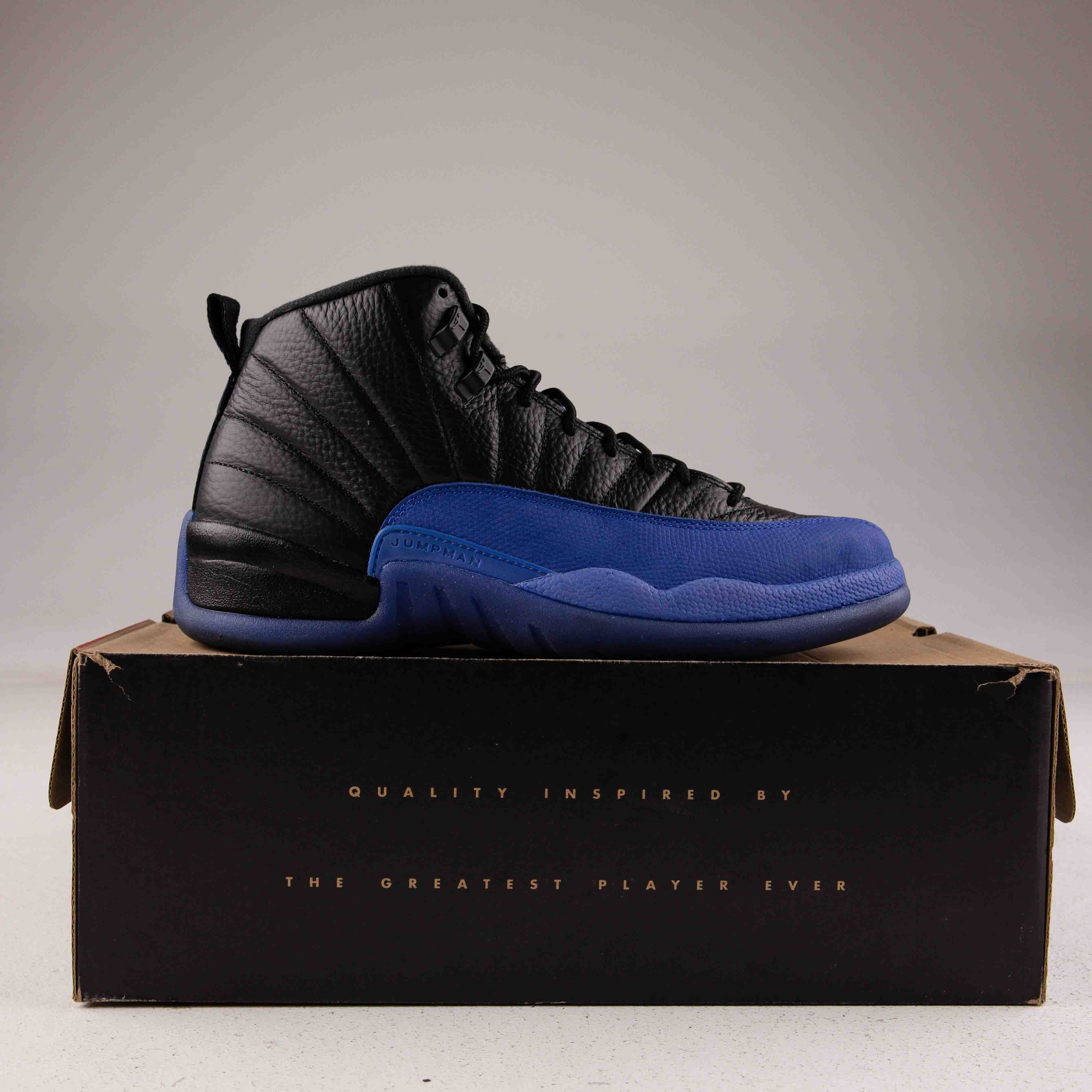 Jordan 12 Retro Black Game Royal - Used - 4094