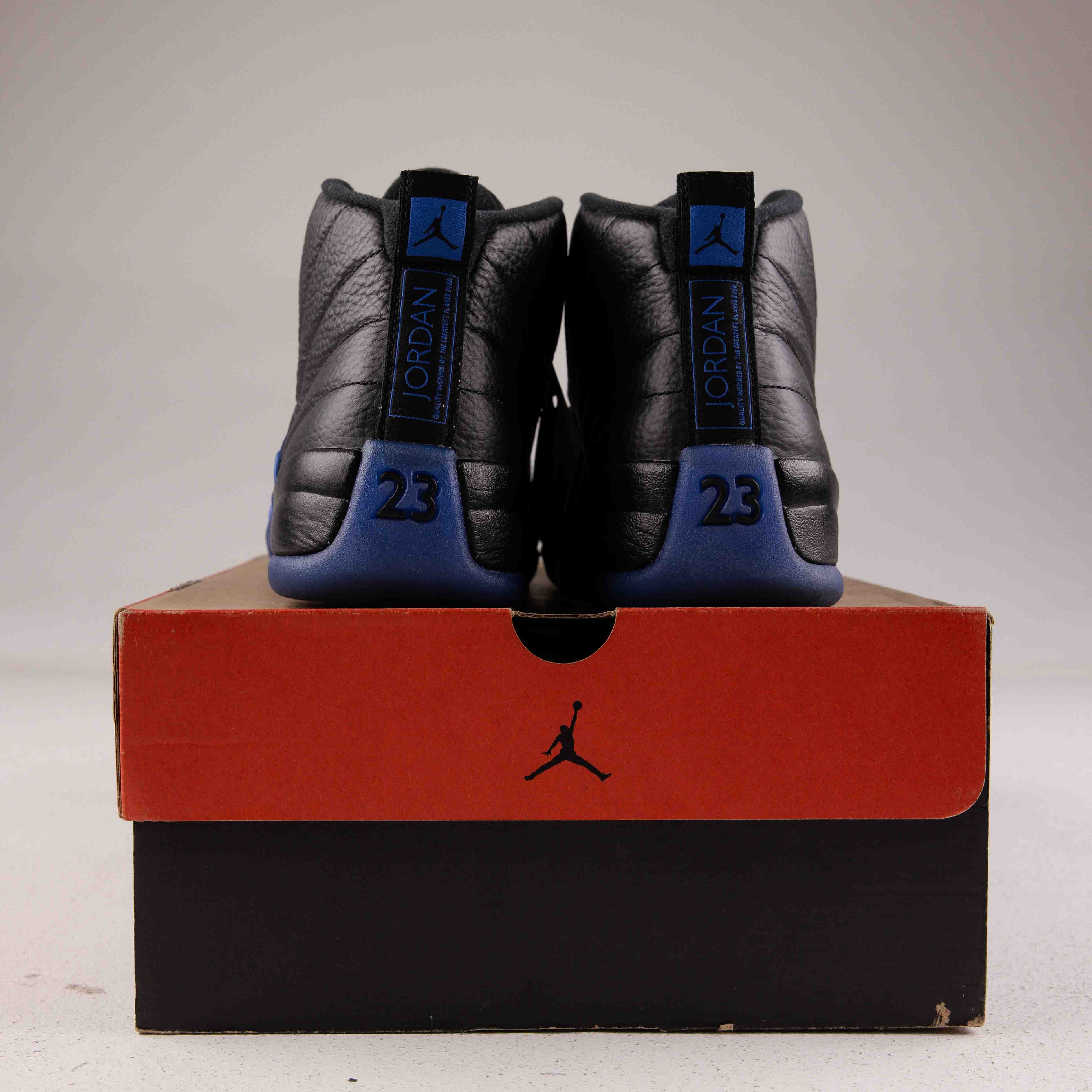 Jordan 12 Retro Black Game Royal - Used - 4094