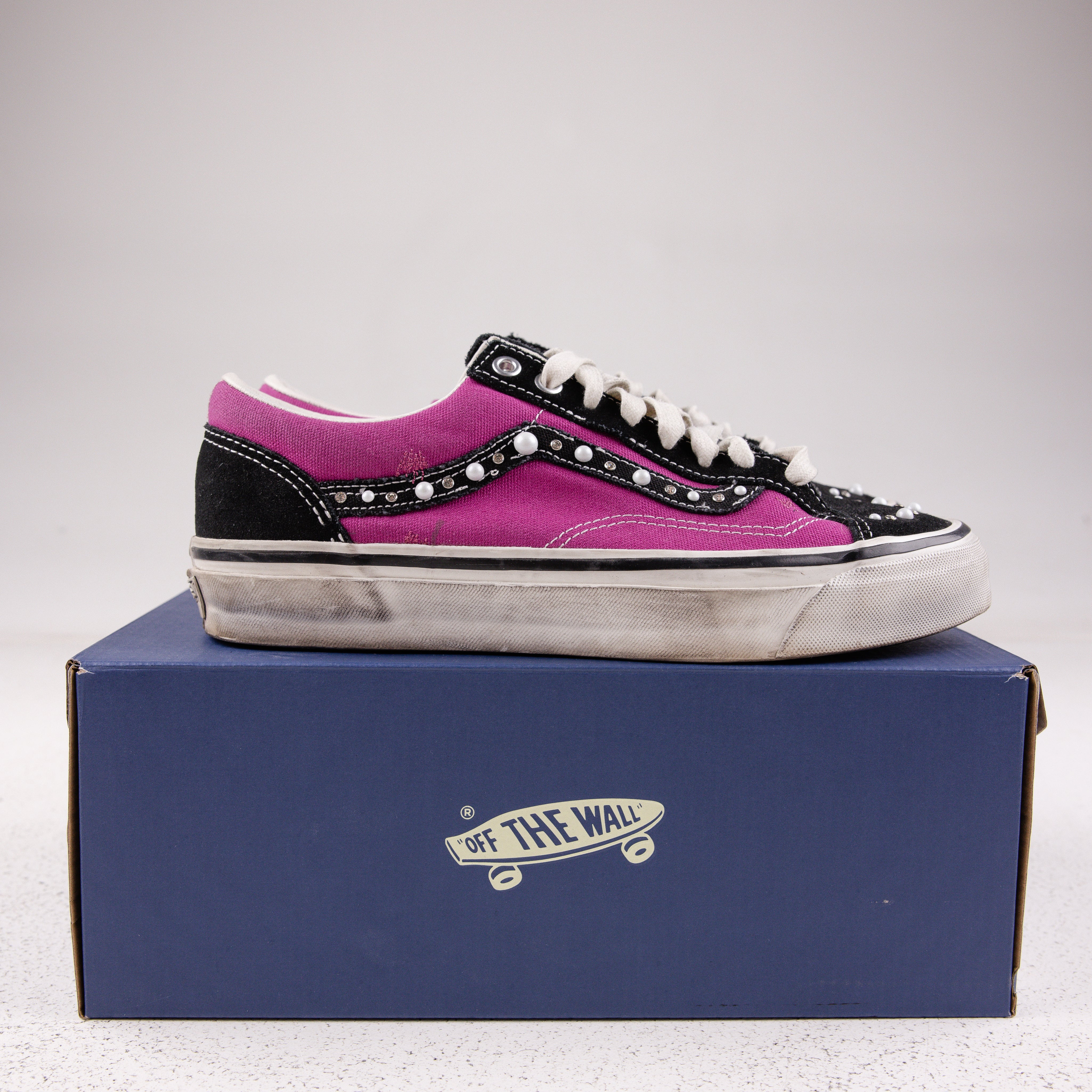 Vans OTW Old Skool 36 Pearlized Pack Pink Black - Used - 1701