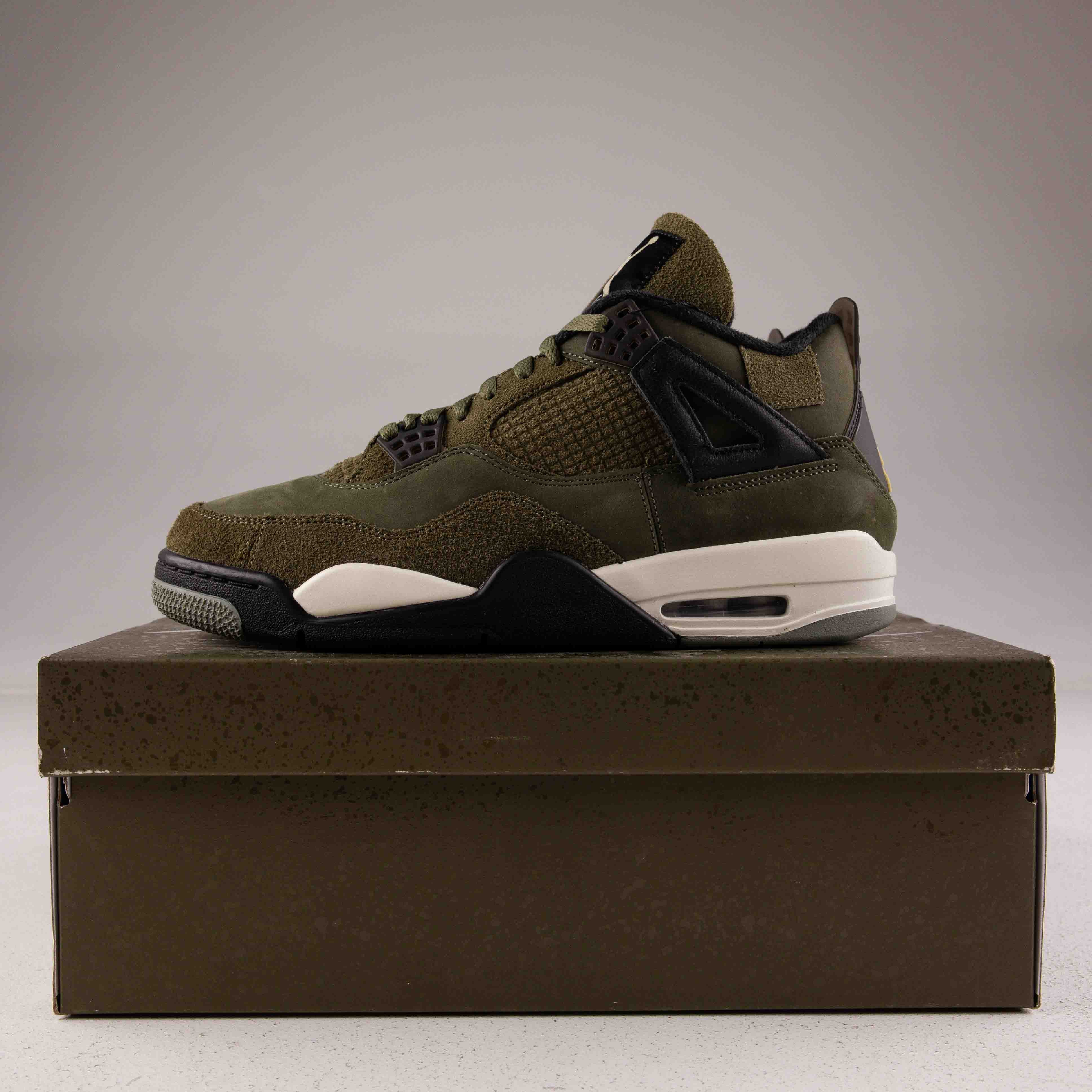 Jordan 4 Retro SE Craft Medium Olive - Used - 3544