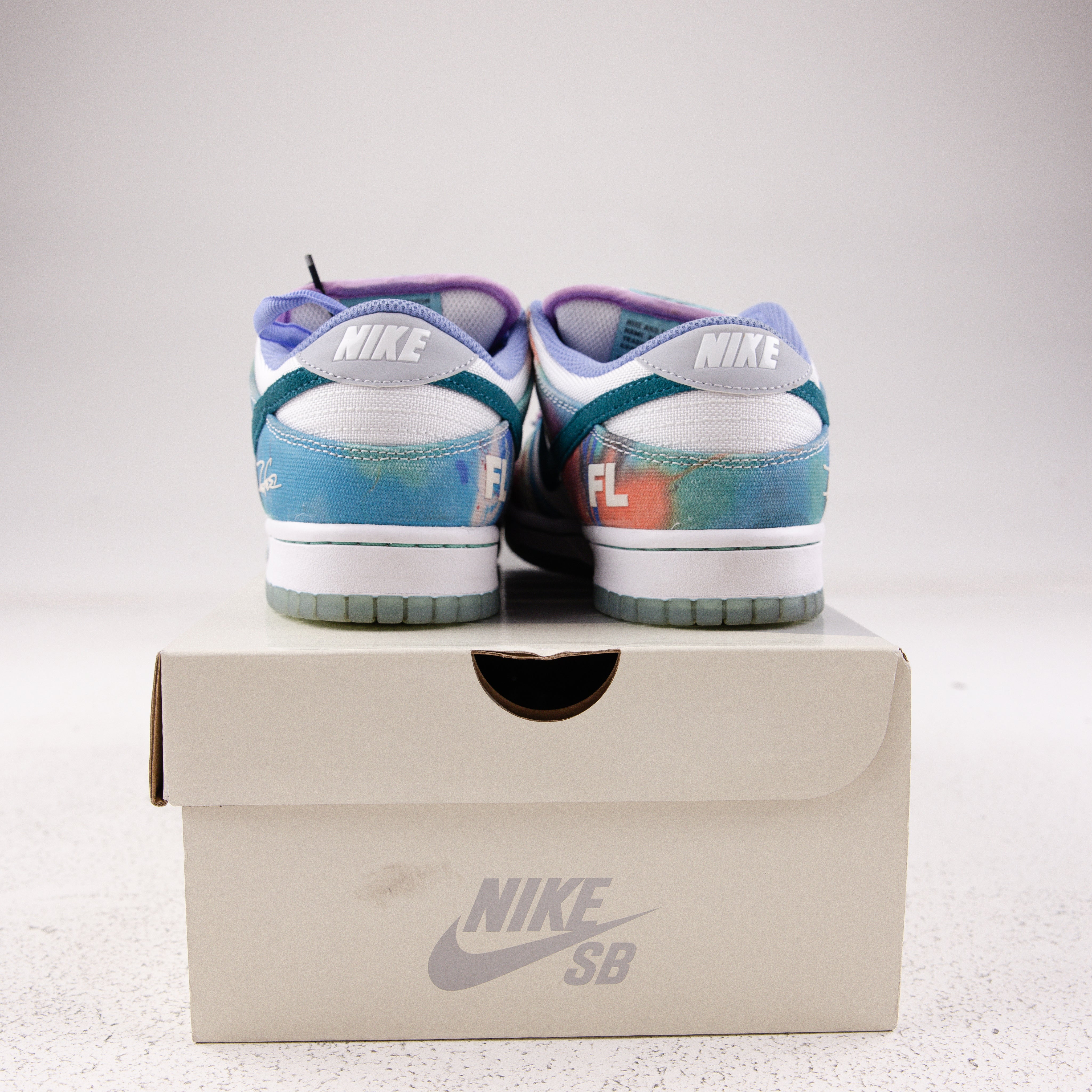 Nike SB Dunk Low Futura Laboratories Bleached Aqua - Used - 1711