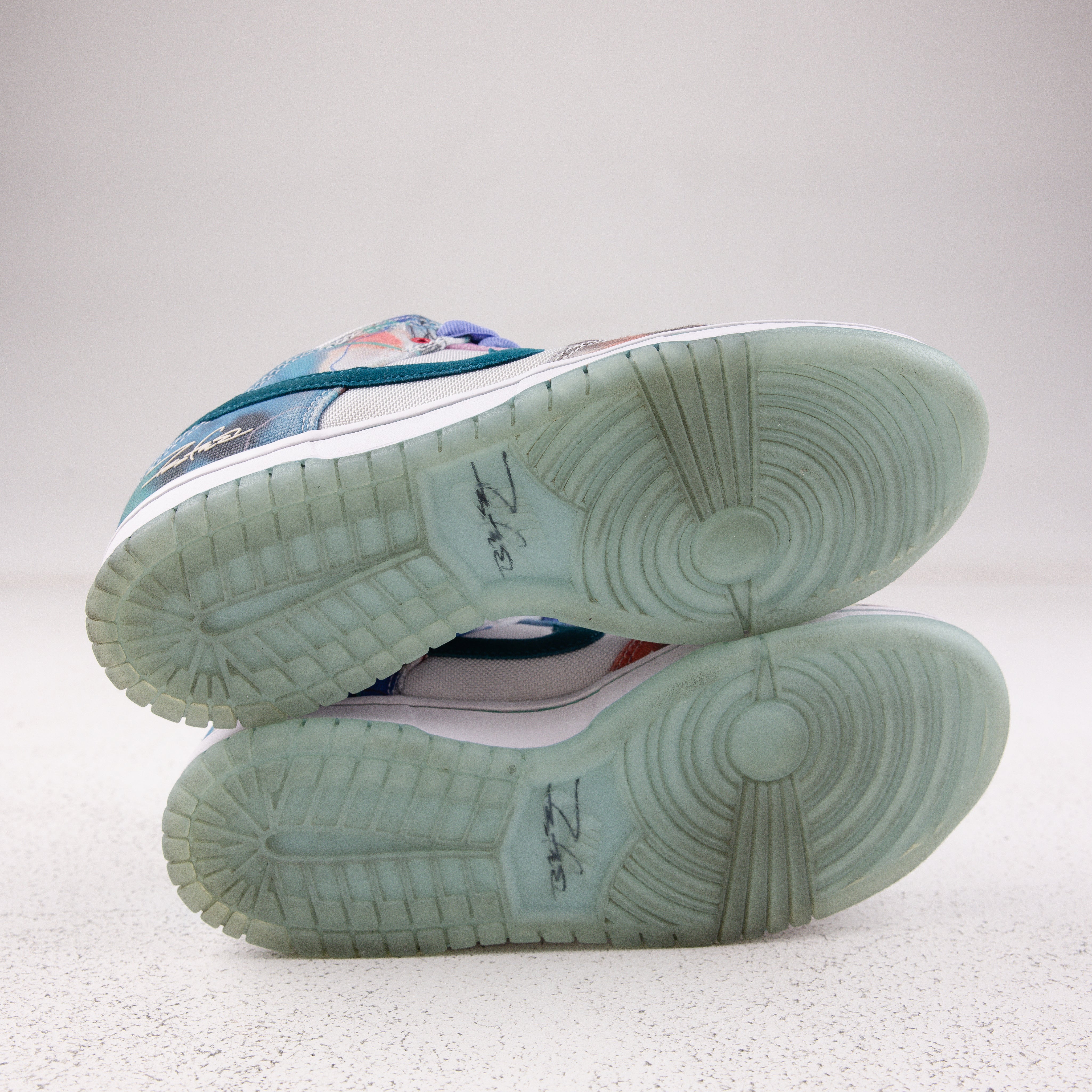 Nike SB Dunk Low Futura Laboratories Bleached Aqua - Used - 1711