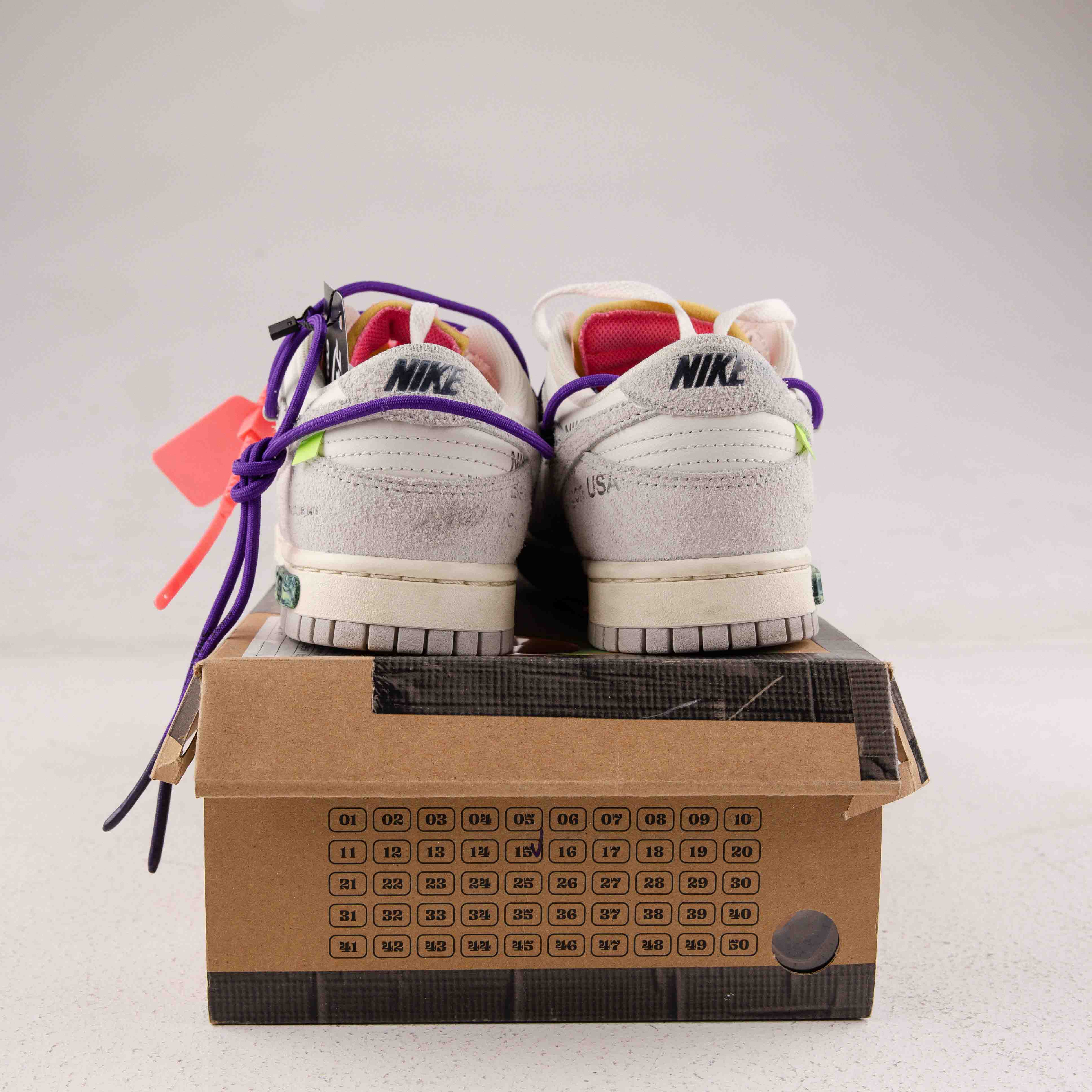 Nike Dunk Low Off-White Lot 15 - Used - 4114 - Common Hype