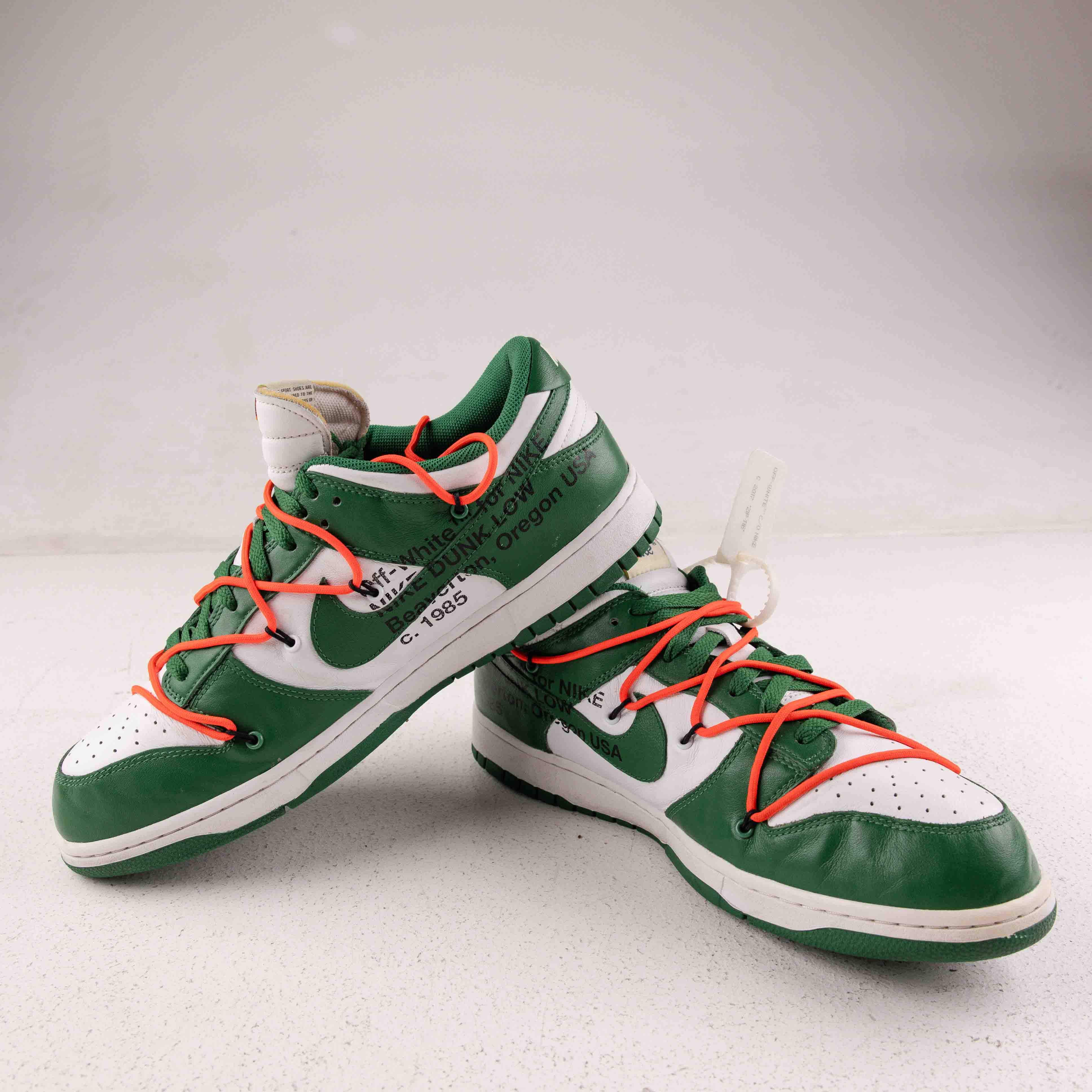 Nike Dunk Low Off-White Pine Green - Used - 4118