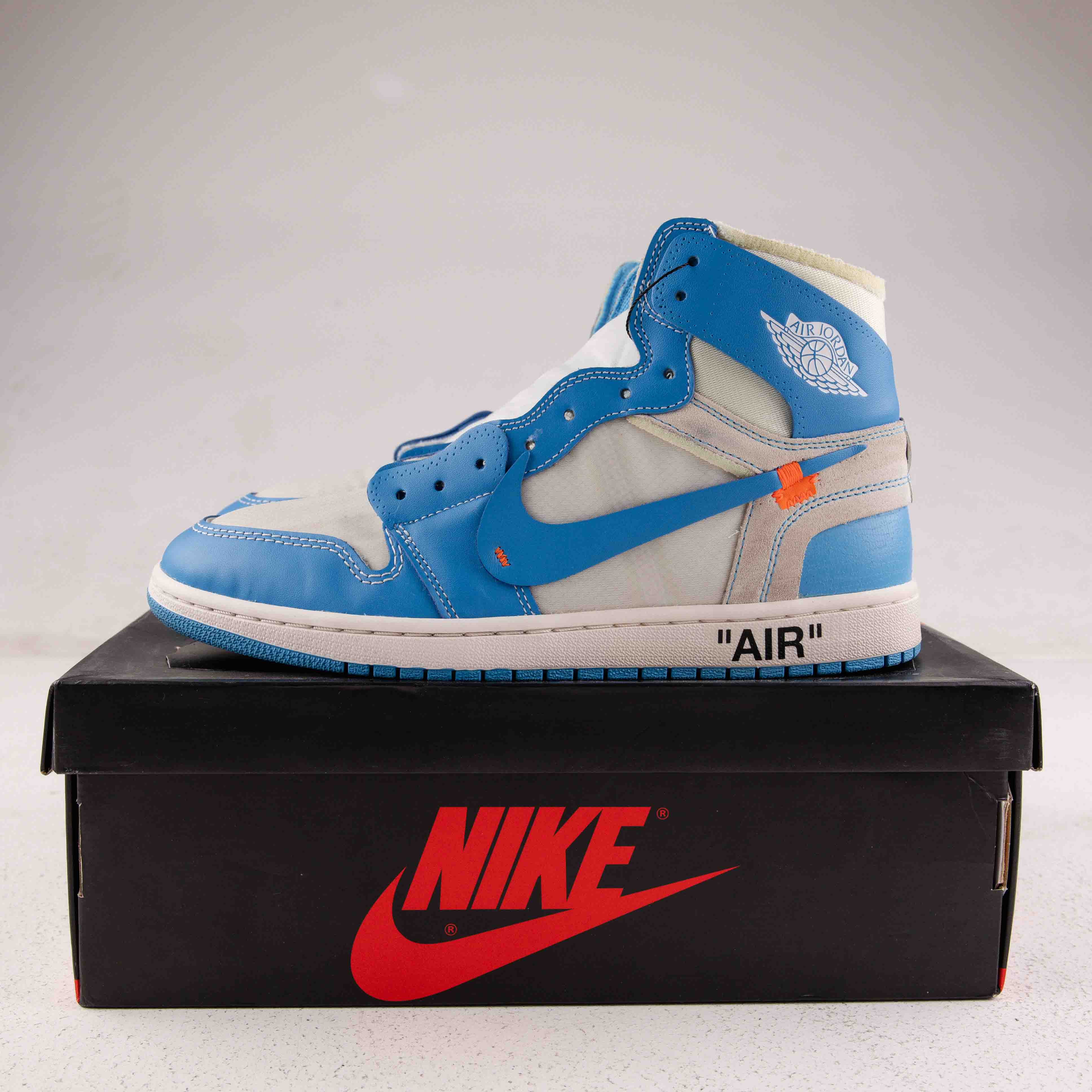 Jordan 1 Retro High Off-White University Blue - Used - 2808 - Common Hype