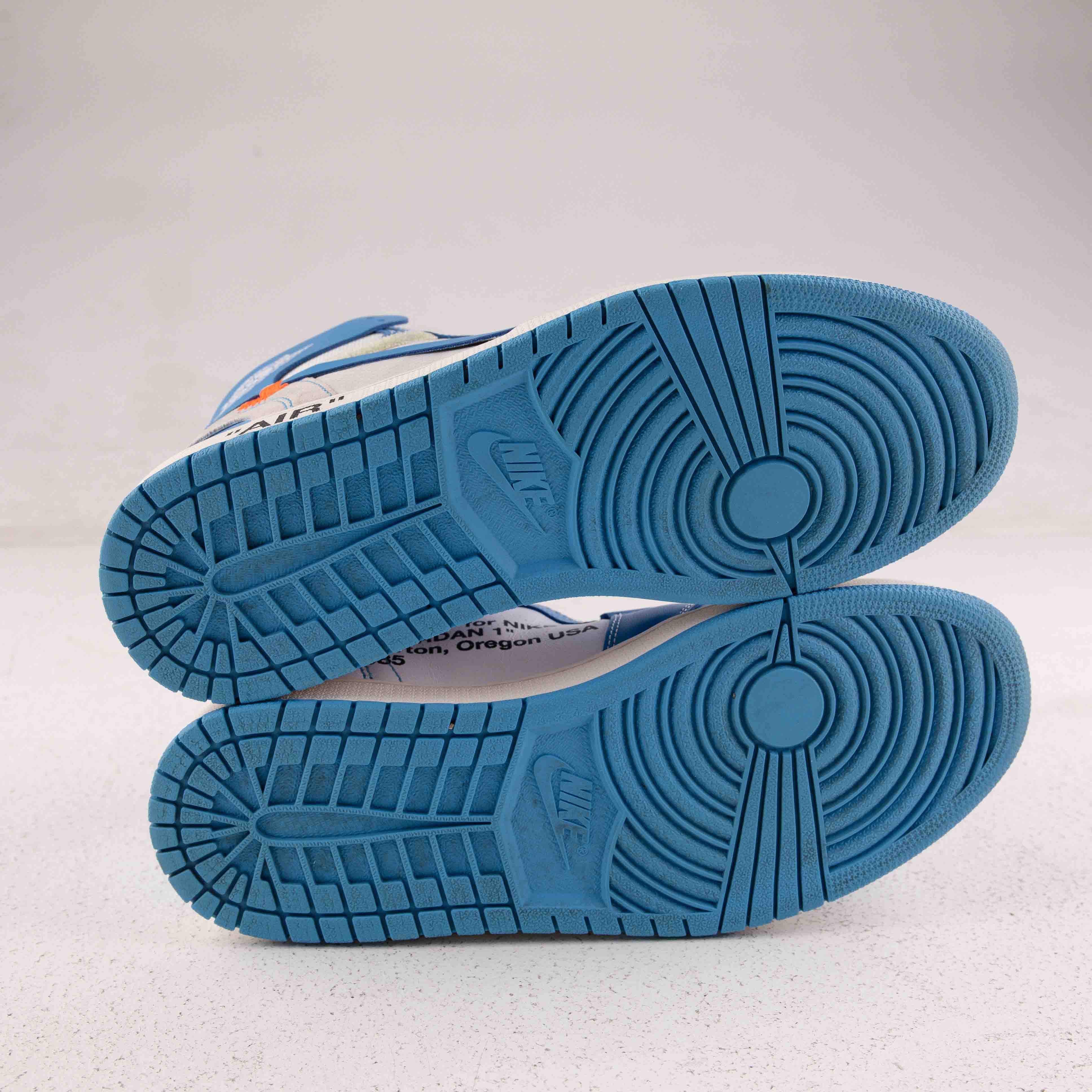 Jordan 1 Retro High Off-White University Blue - Used - 2808 - Common Hype