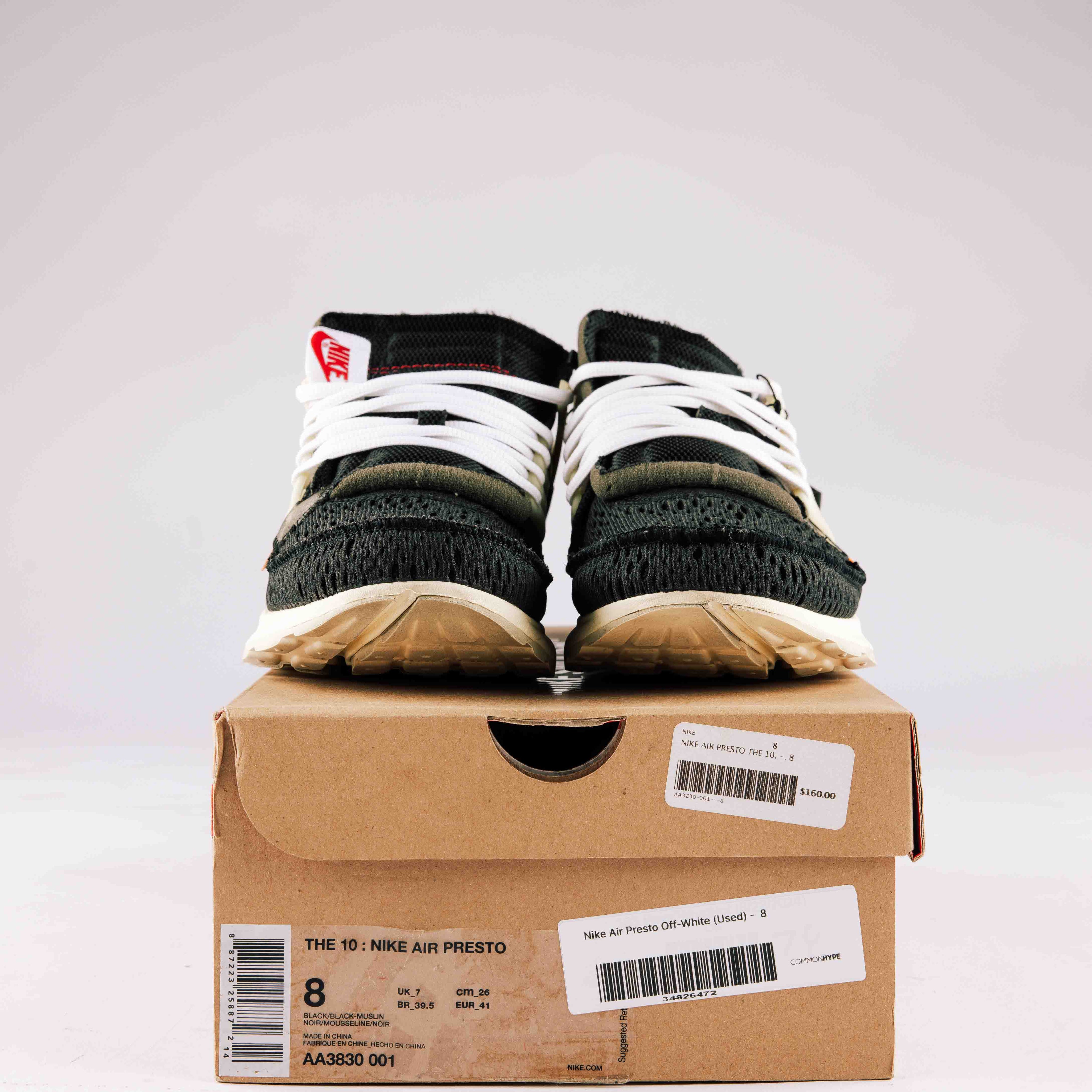 Nike Air Presto Off-White - Used - 0158 - Common Hype