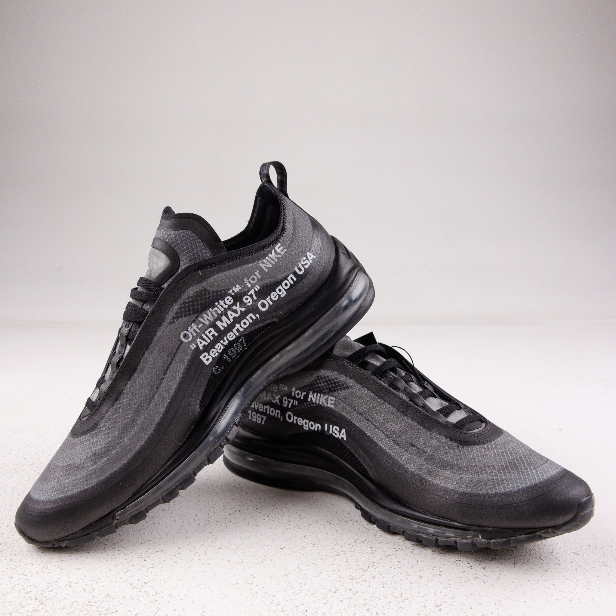 Nike Air Max 97 Off-White Black, pre-owned size 11 - Common Hype