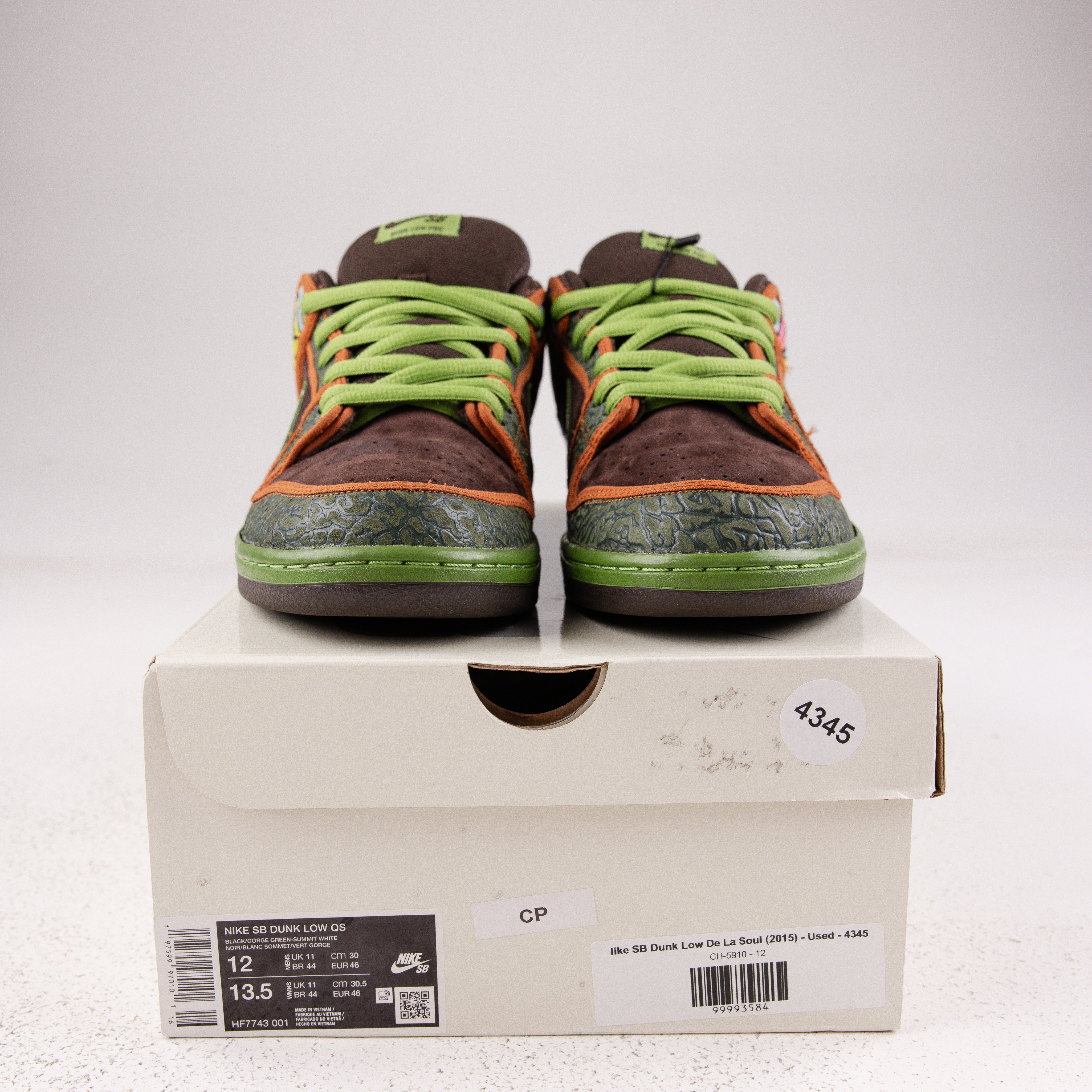 Nike SB Dunk Low De La Soul (2015) - Used - 4345