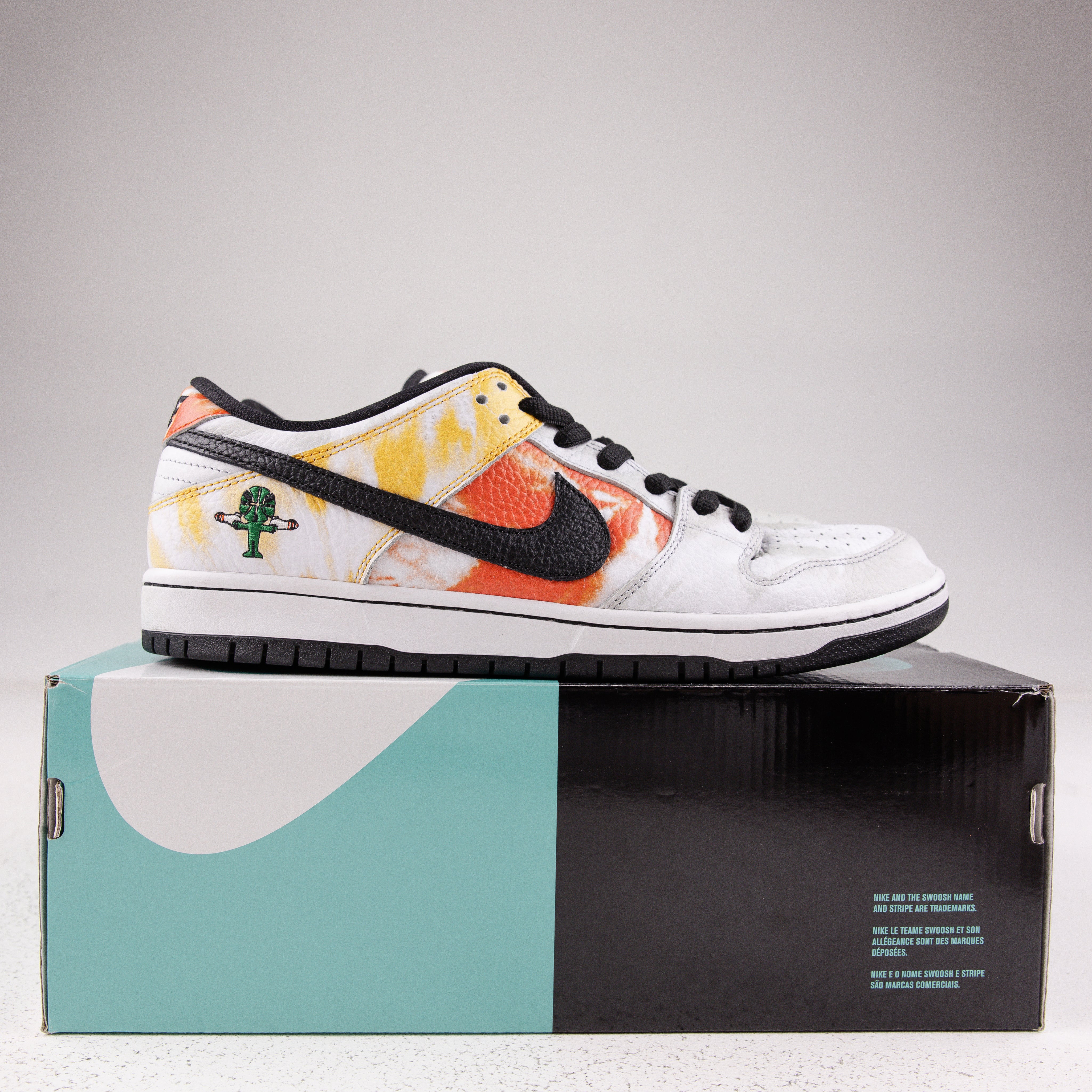 Nike SB Dunk Low Raygun Tie-Dye White - Used - 3689