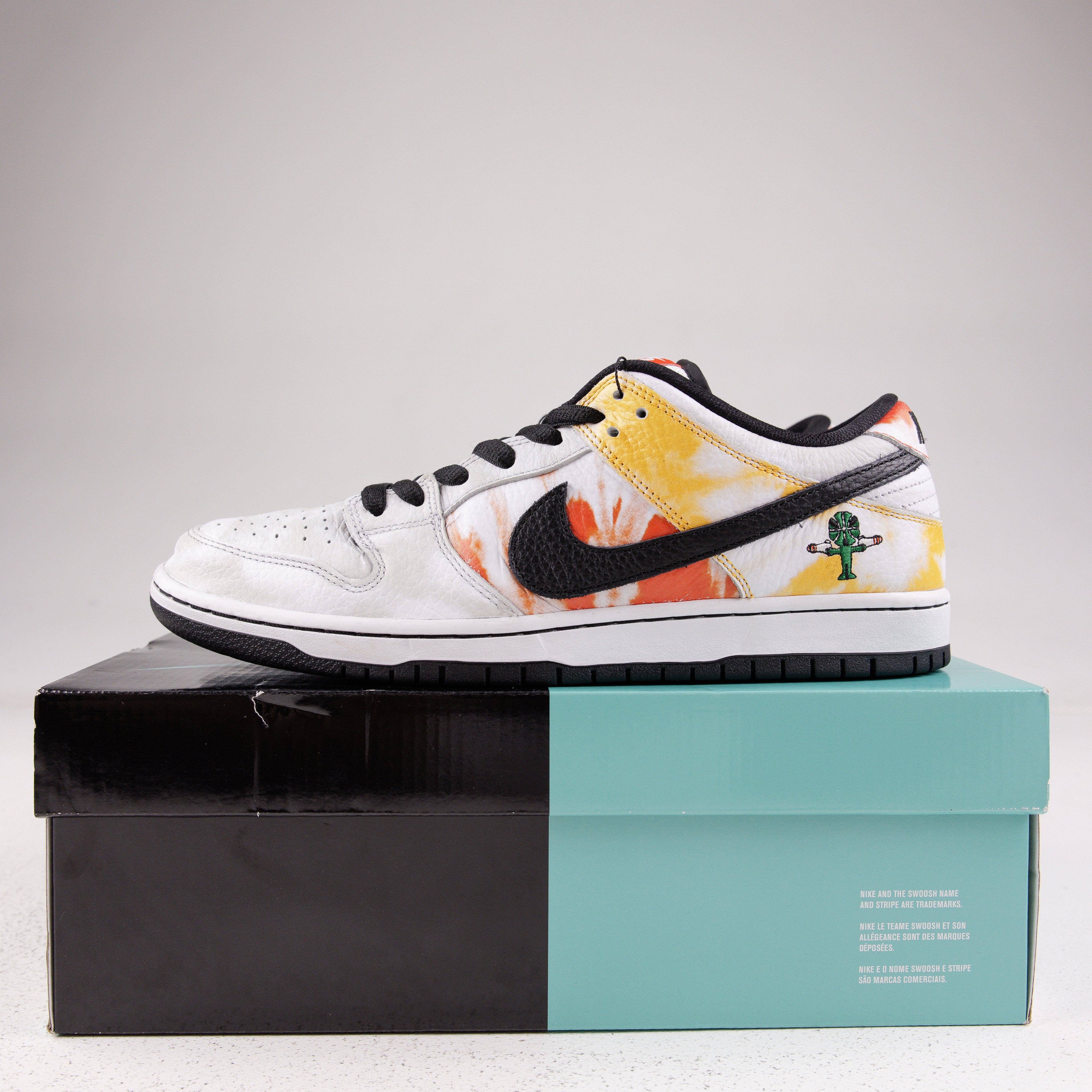 Nike SB Dunk Low Raygun Tie-Dye White - Used - 3689