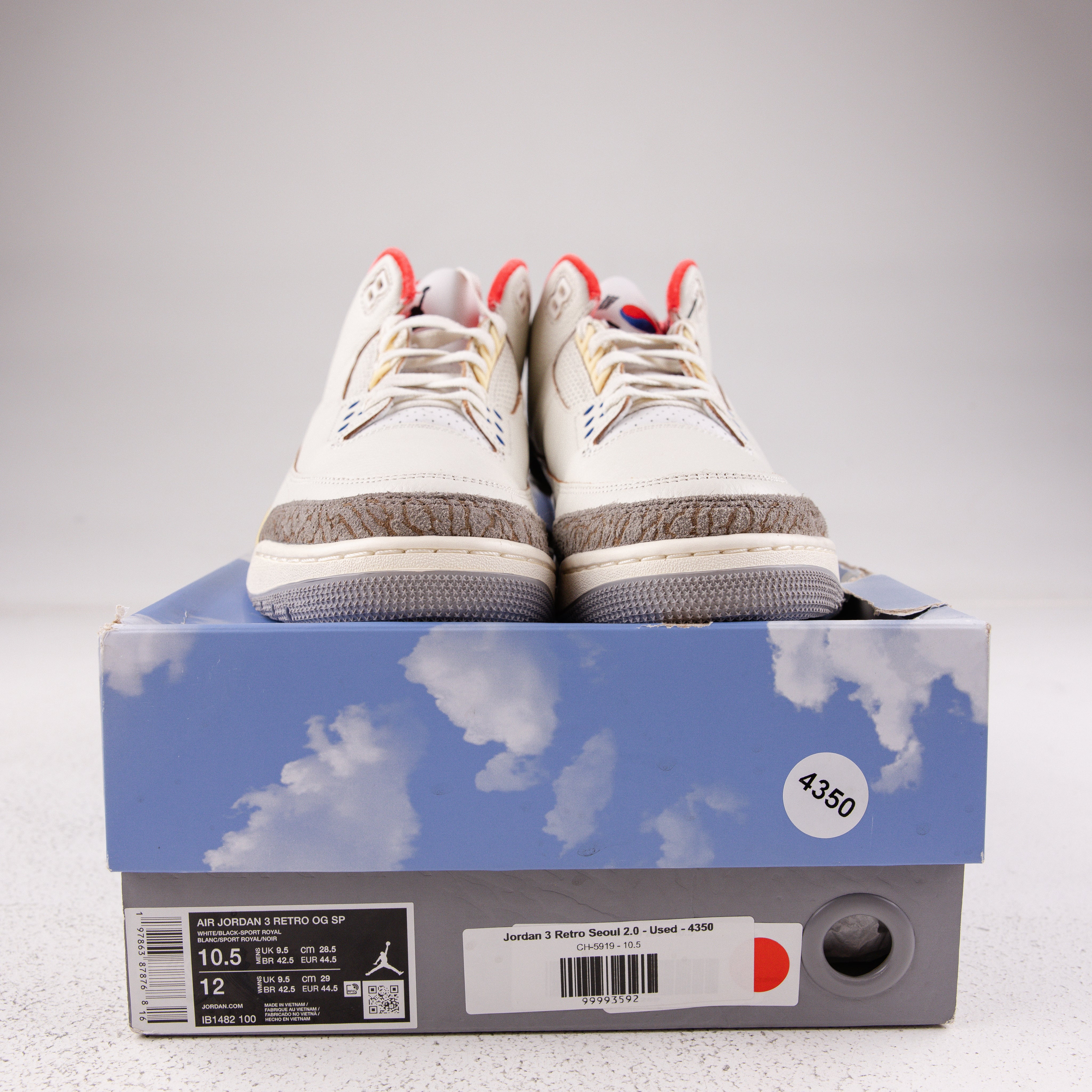 Jordan 3 Retro Seoul 2.0 - Used - 4350