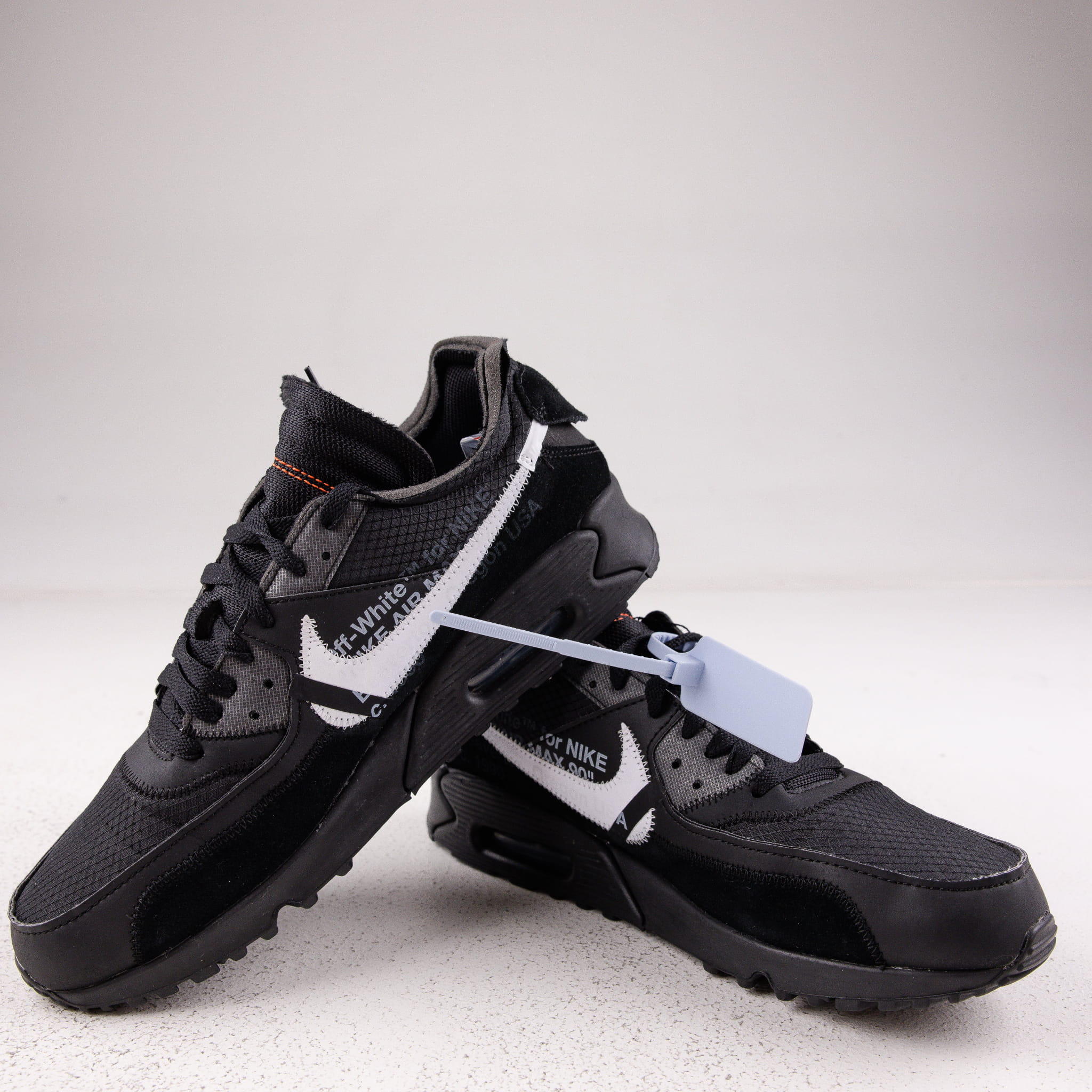 Nike Air Max 90 Off-White Black, pre-owned size 11 - Common Hype