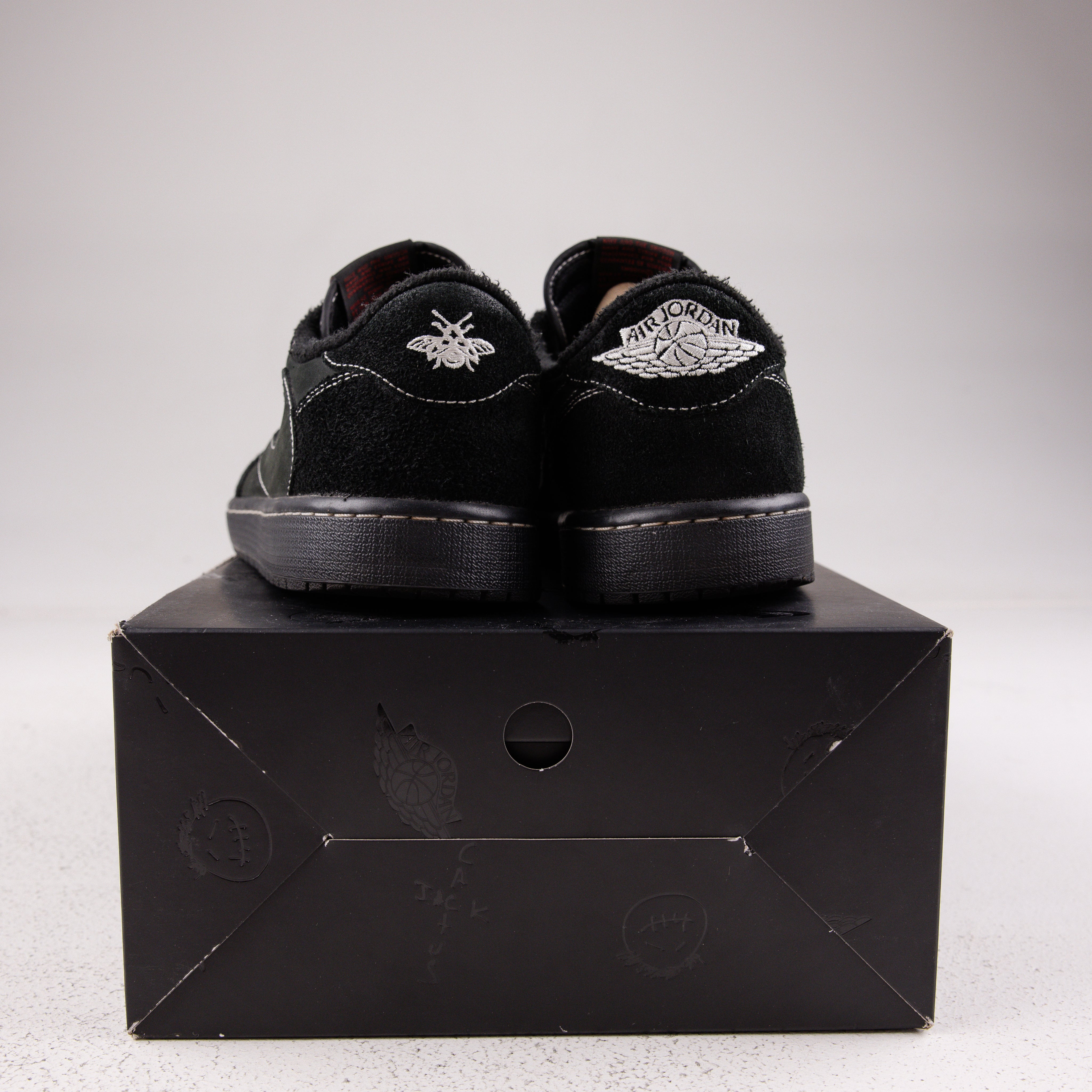 SOLD Jordan 1 Retro Low OG SP Travis Scott Black Phantom - Used - 4338