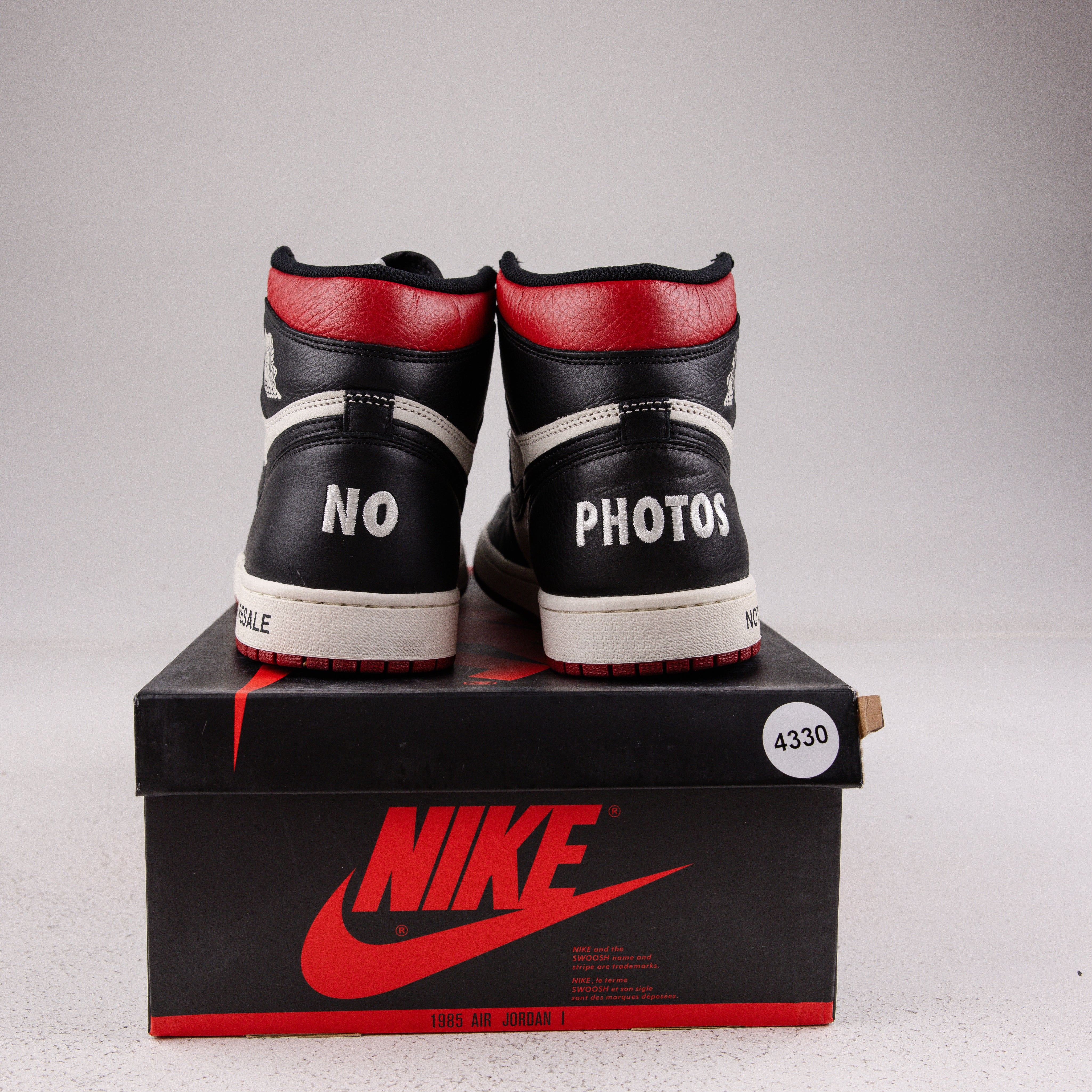 Jordan 1 Retro High Not for Resale Varsity Red - Used - 4330