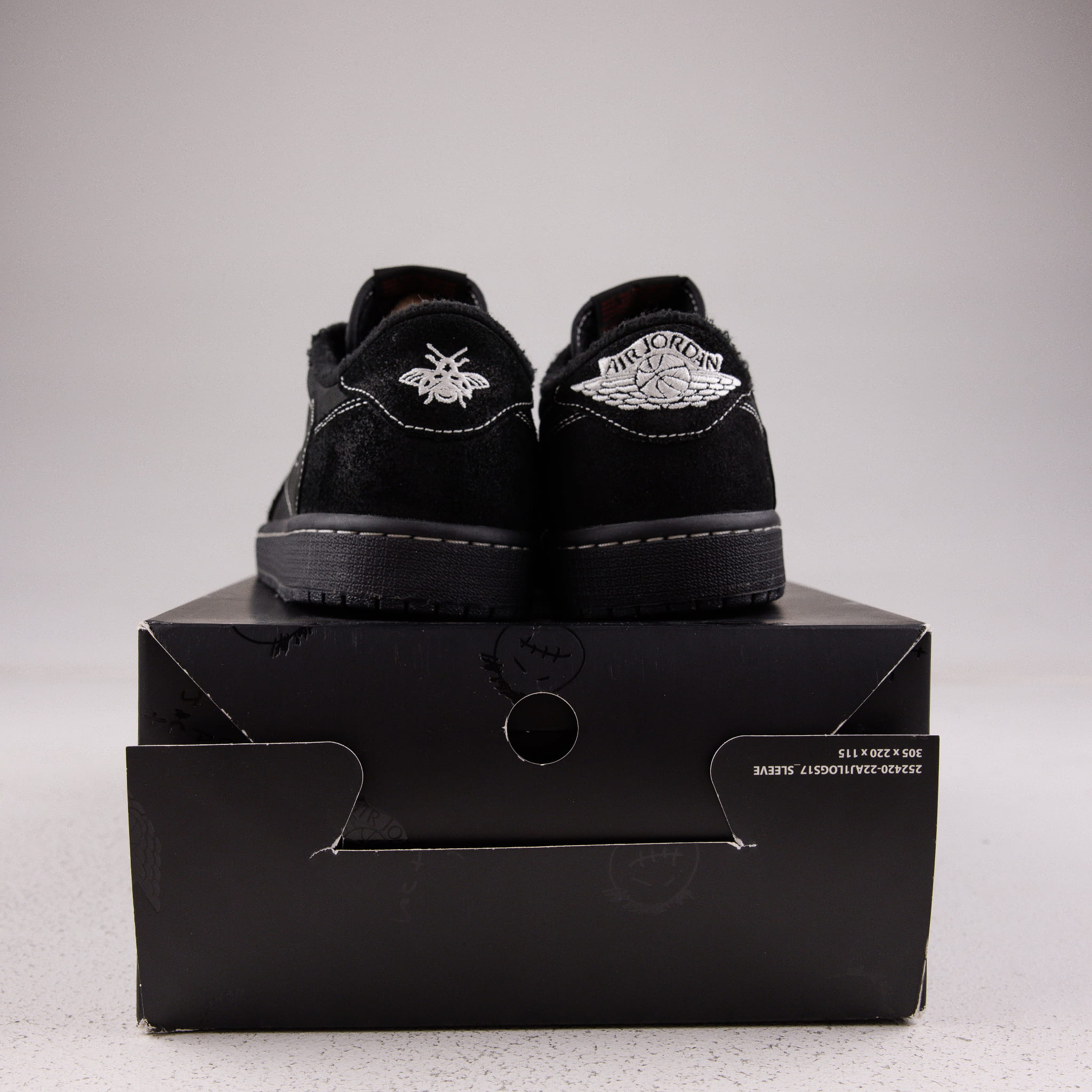 Jordan 1 Retro Low OG SP Travis Scott Black Phantom - Used - 3717