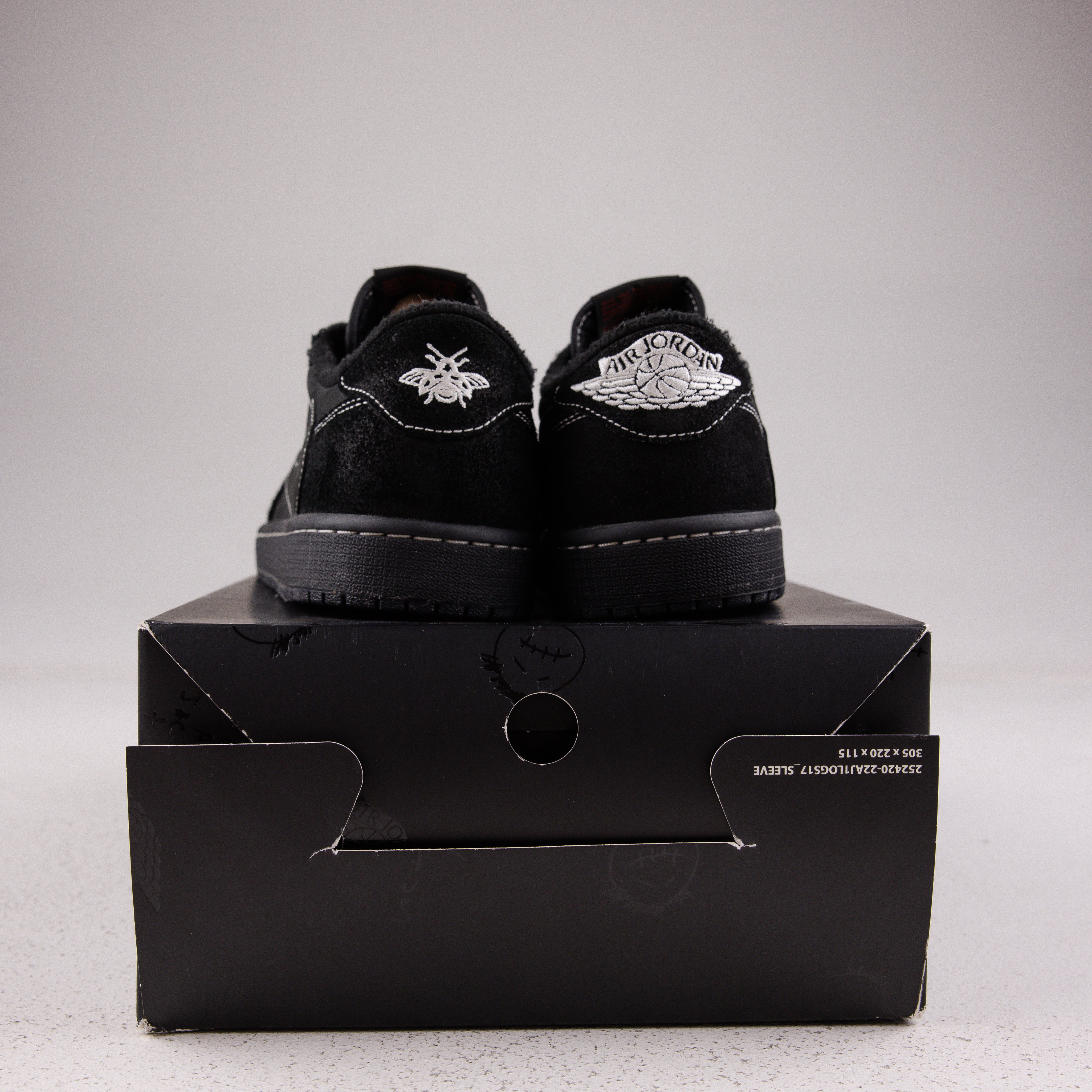 Jordan 1 Retro Low OG SP Travis Scott Black Phantom - Used - 3717