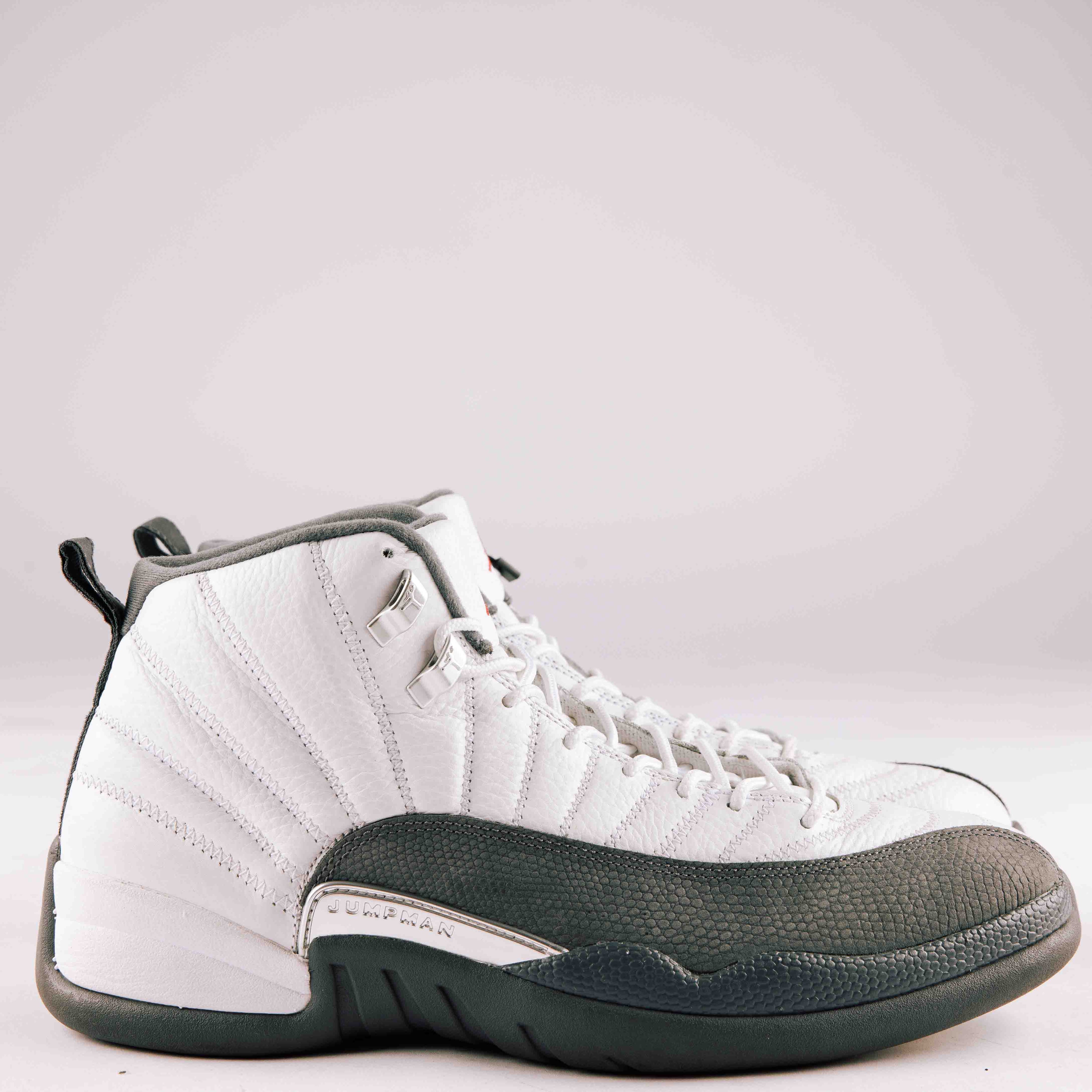 Jordan 12 Retro White Dark Grey - Used, No Box - 0257 - Common Hype