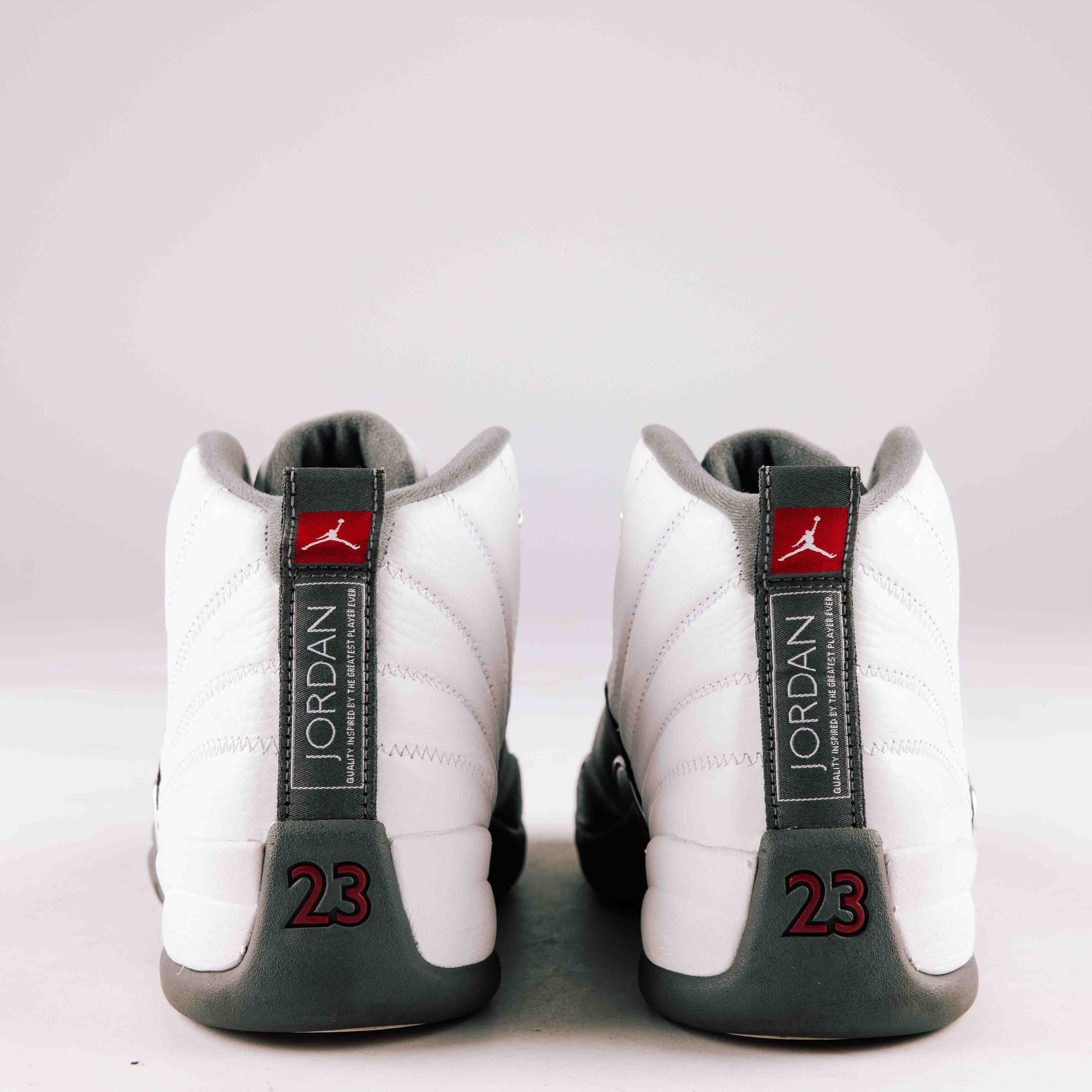 Jordan 12 Retro White Dark Grey - Used, No Box - 0257 - Common Hype