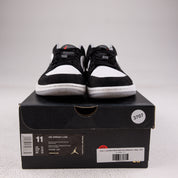 Jordan 1 Low Black White Wolf Grey Infrared 23 - Used - 3707