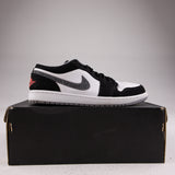 Jordan 1 Low Black White Wolf Grey Infrared 23 - Used - 3707